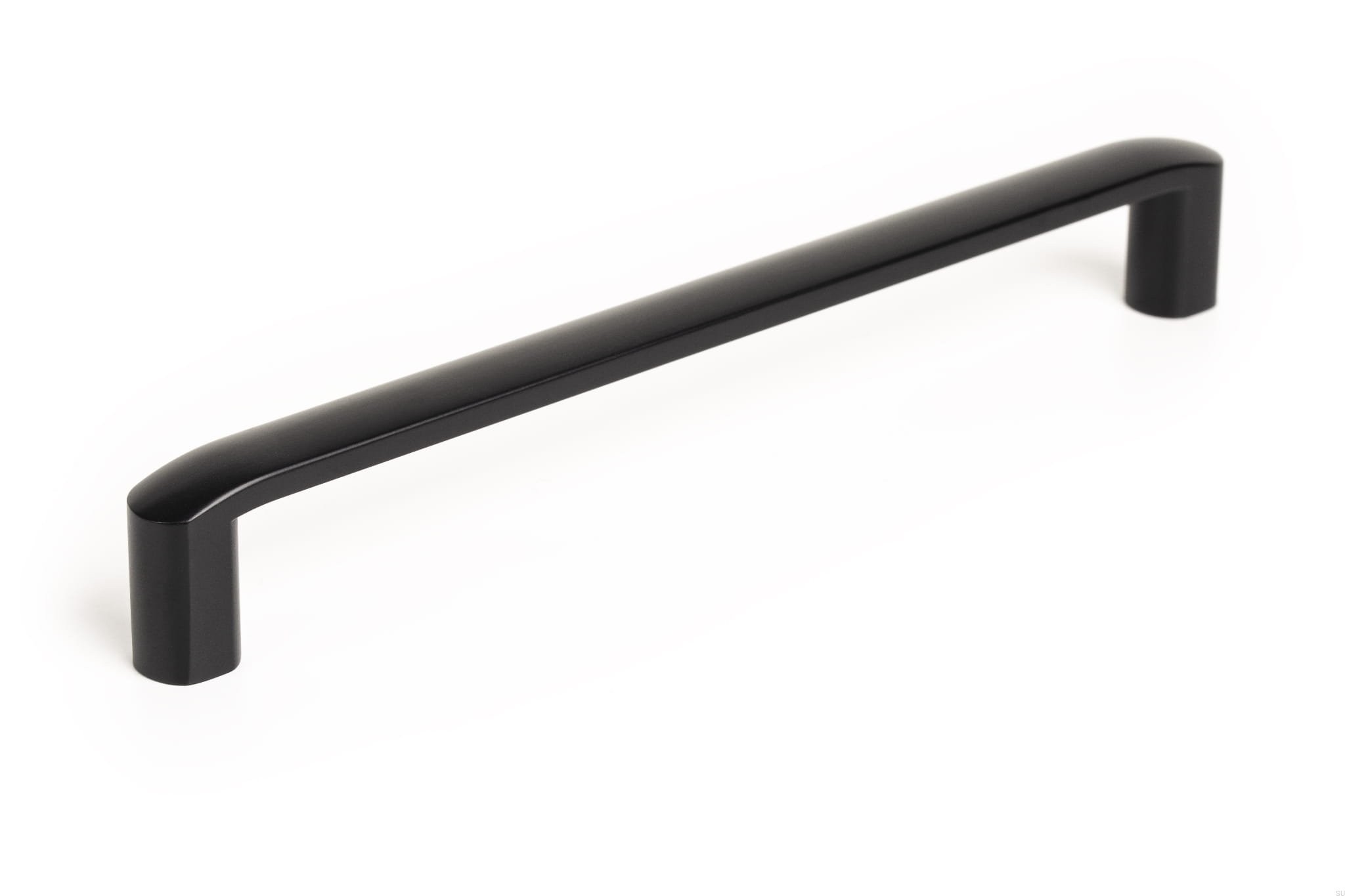 Maner pentru mobila Roma, finisaj negru mat, L:207 mm
