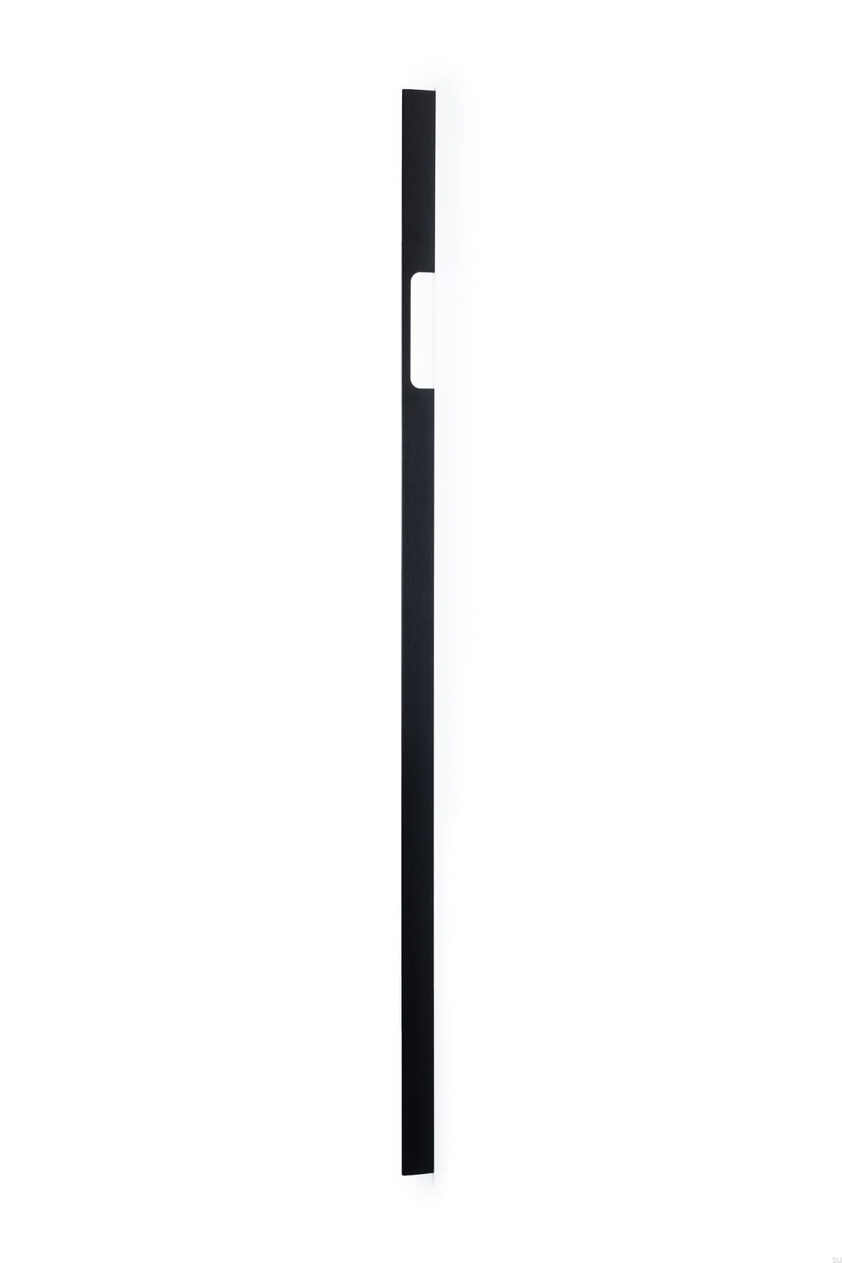 Maner pentru mobila Peak, finisaj negru periat, L 1150 mm