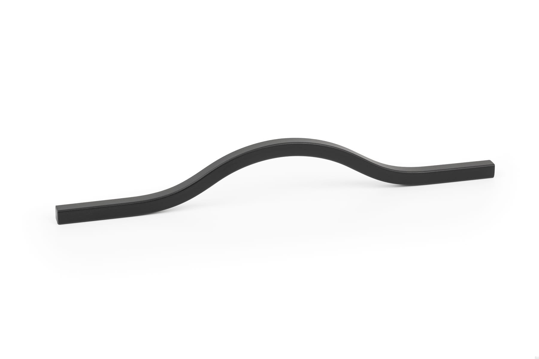 Maner pentru mobilier Brave negru mat, L= 240 mm