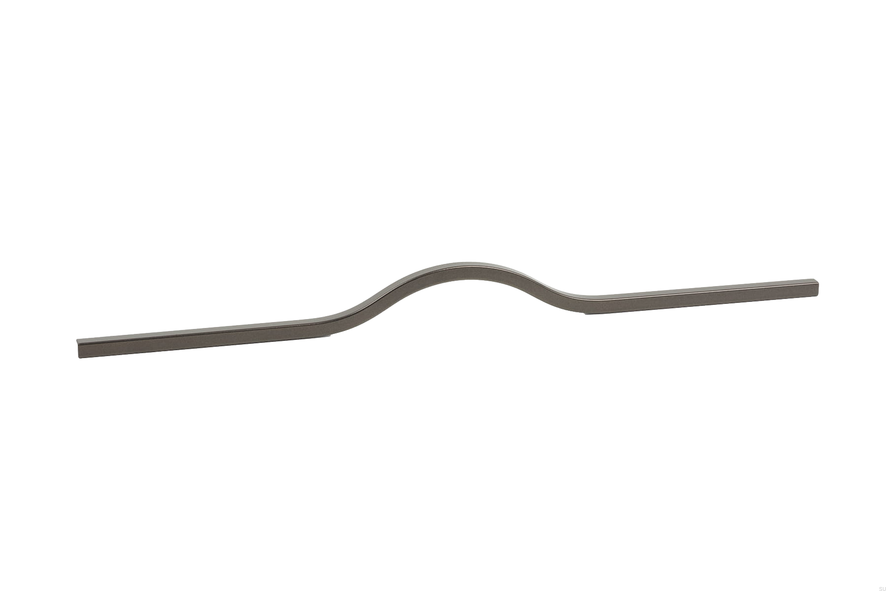 Maner pentru mobila Brave, finisaj gri metalizat, L:400 mm