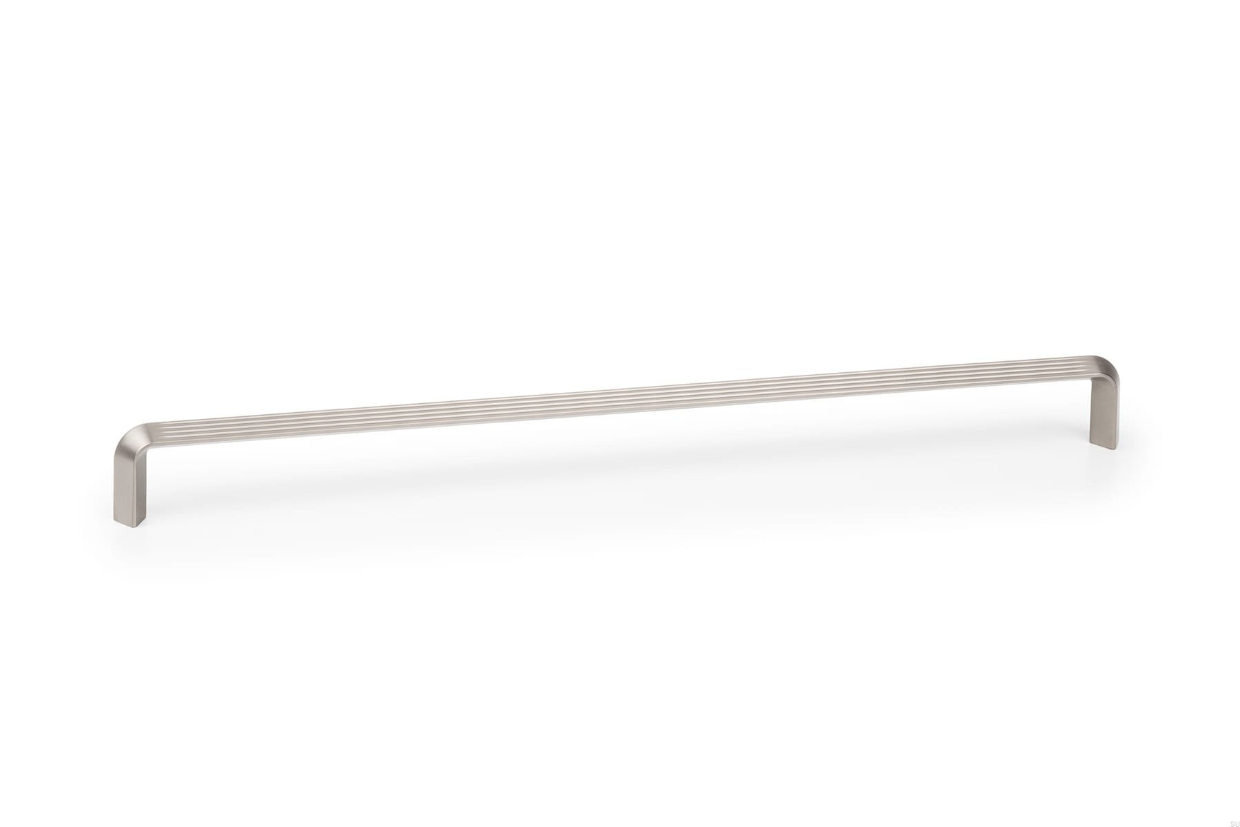 Maner pentru mobilier Lines, L:330 mm, finisaj nichel periat