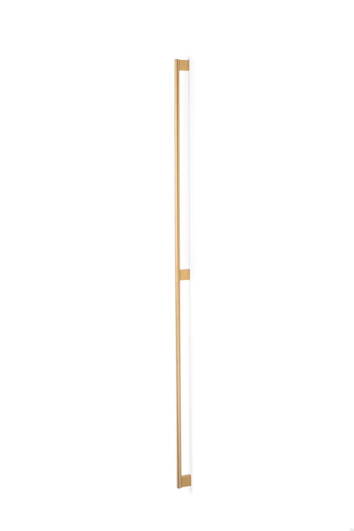 Maner pentru mobila Graf Big Long, finisaj alama intunecata periata, L:1200 mm