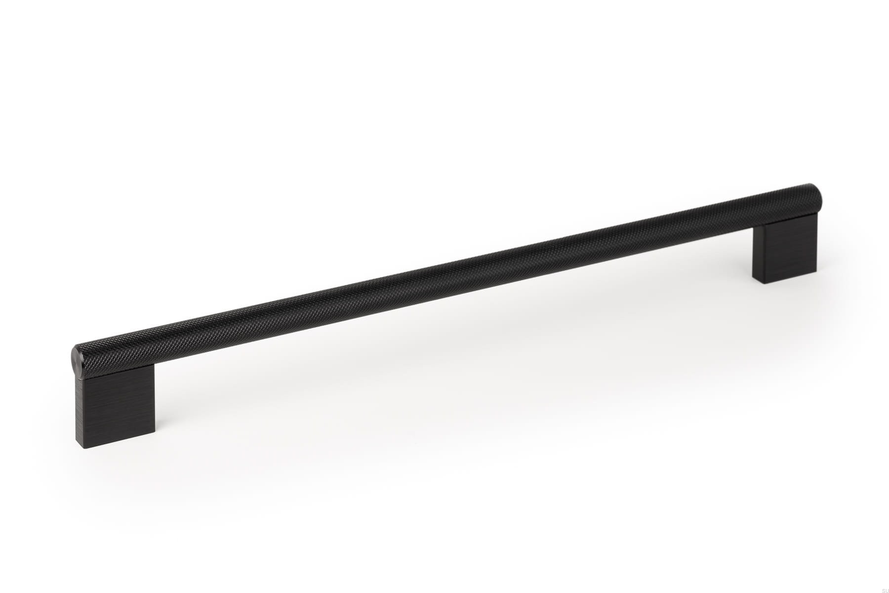 Maner pentru mobila Graf Big, finisaj negru periat, L:352 mm