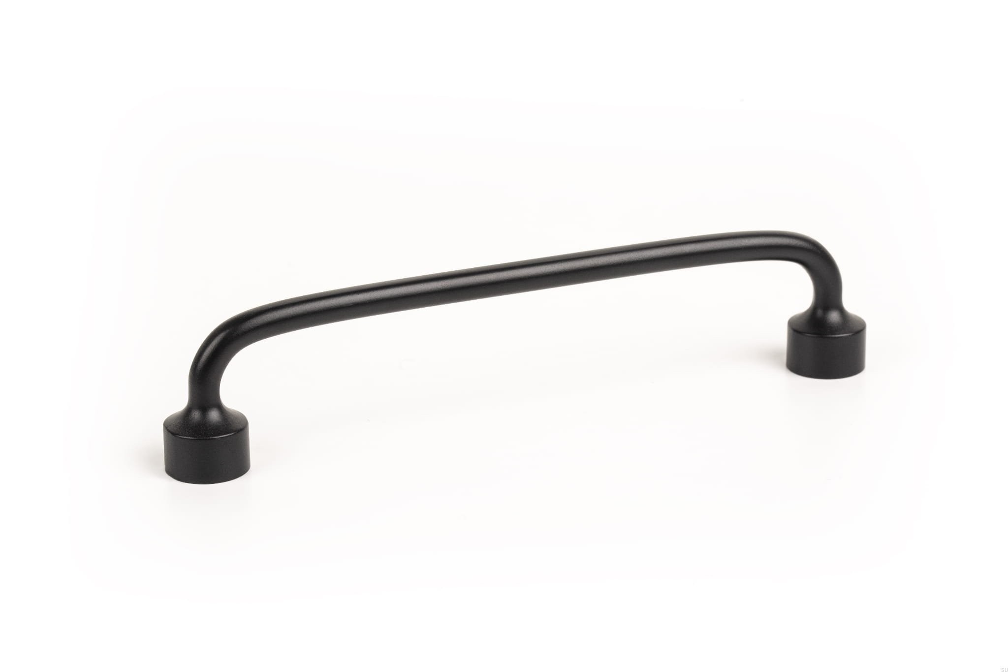 Maner pentru mobilier Floid, finisaj negru mat, L:143,6 mm