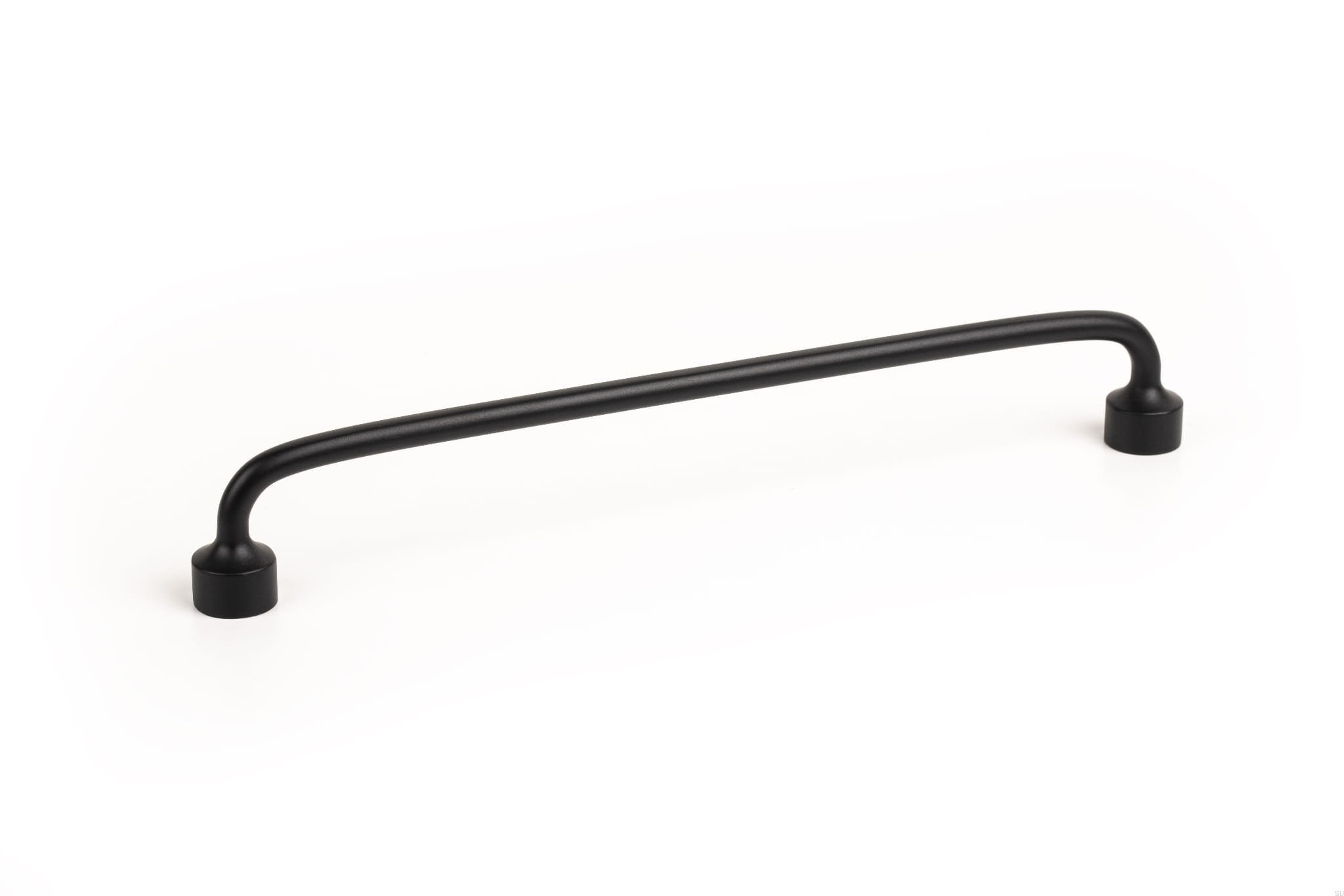 Maner pentru mobilier Floid, finisaj negru mat, L:207,6 mm