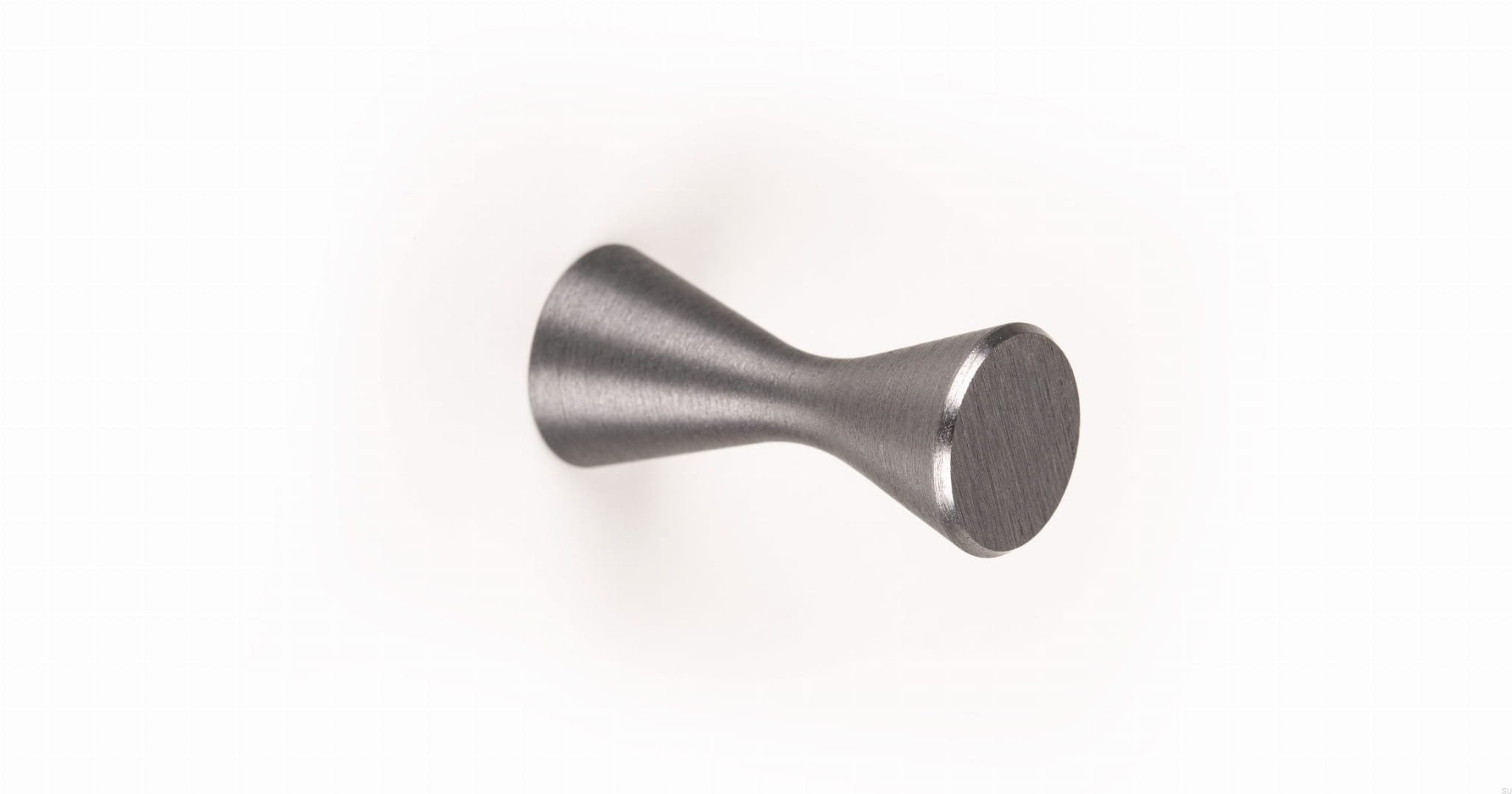 Agatatoare cuier Diabolo, finisaj gri periat, 21,1x50 mm