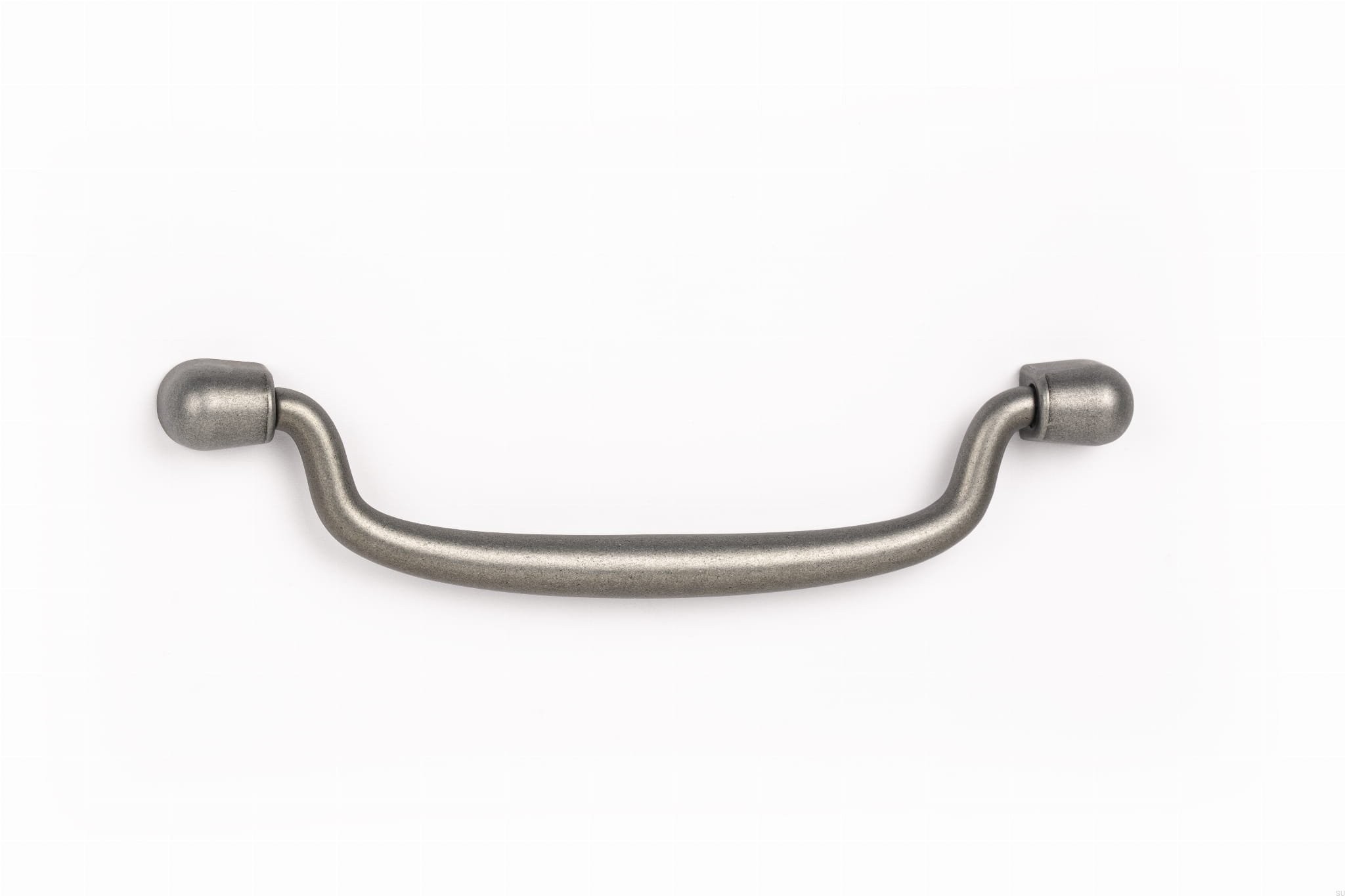 Maner pentru mobila Pendant, finisaj cositor, L:138.4 mm