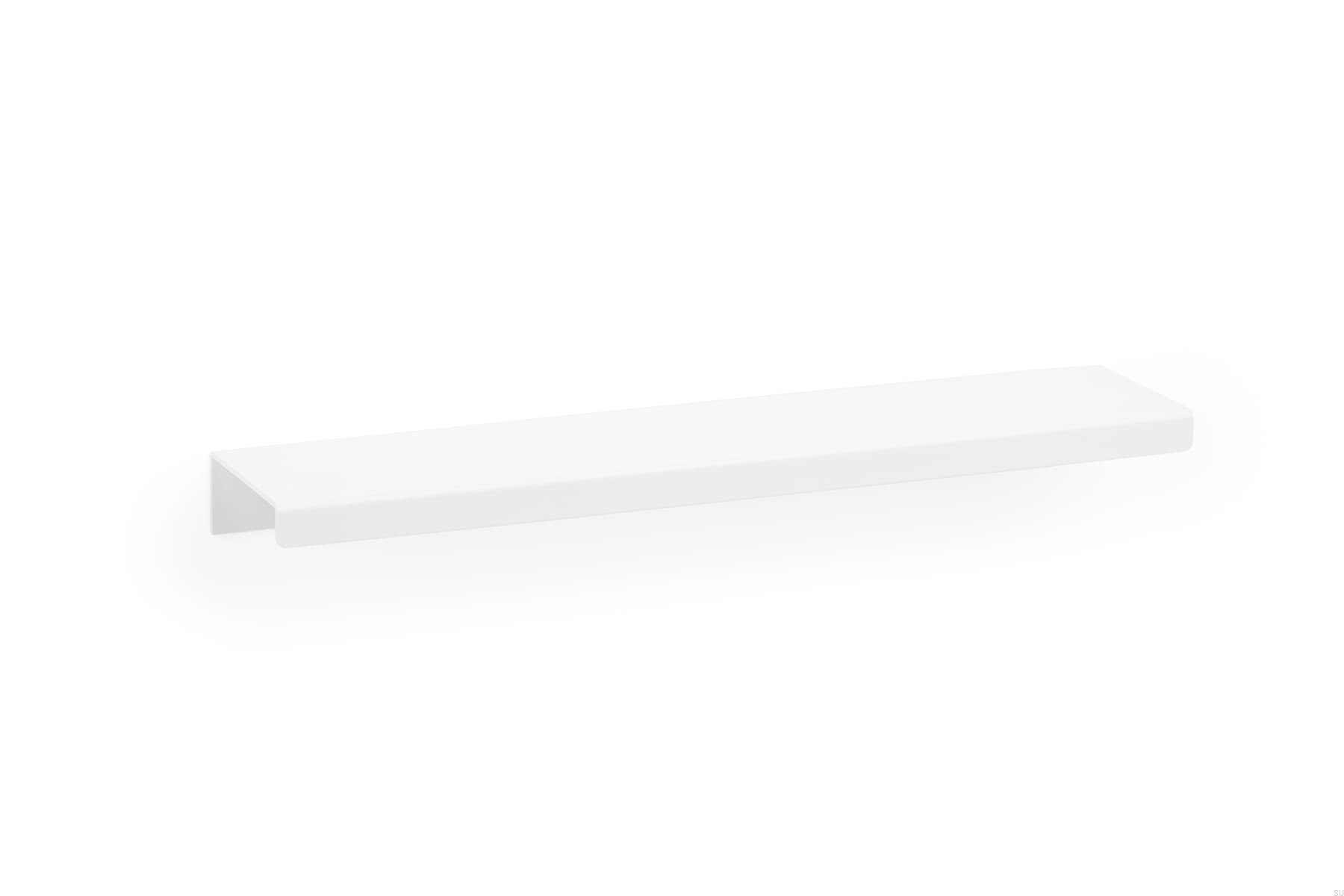 Maner pentru mobilier Way, finisaj alb mat, L:200 mm