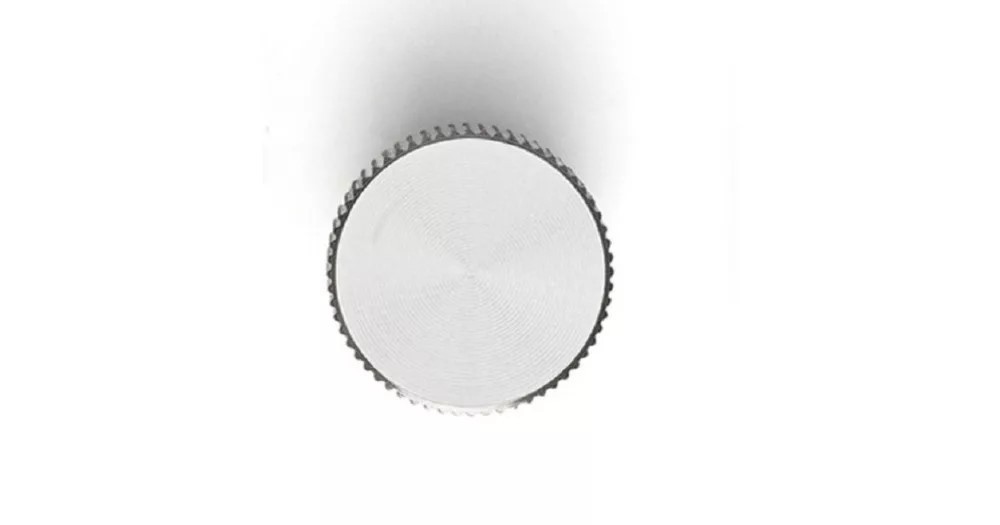 Buton pentru mobila Arpa, finisaj otel inoxidabil, D:22 mm