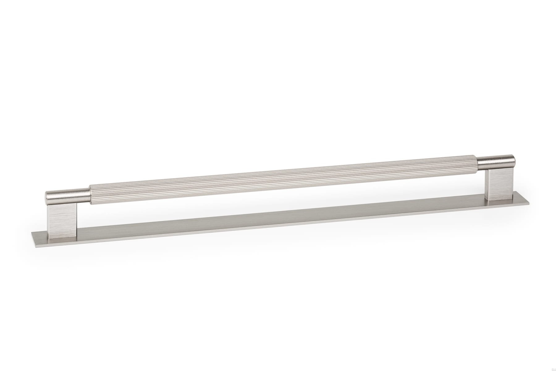 Maner pentru mobila Arpa Plate, finisaj otel inoxidabil, L 358 mm