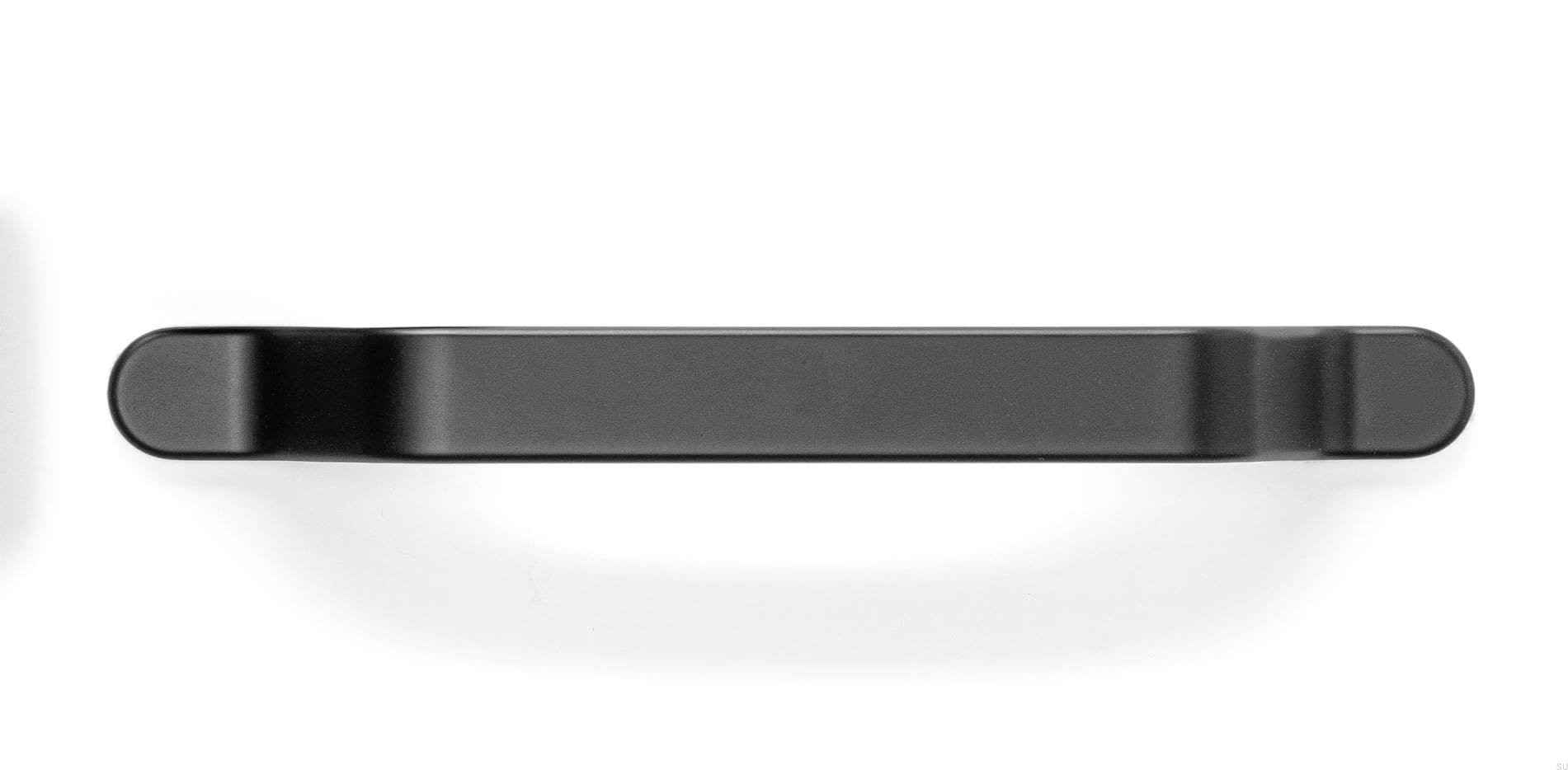 Maner pentru mobila Belt, finisaj negru mat, L: 221.3 mm