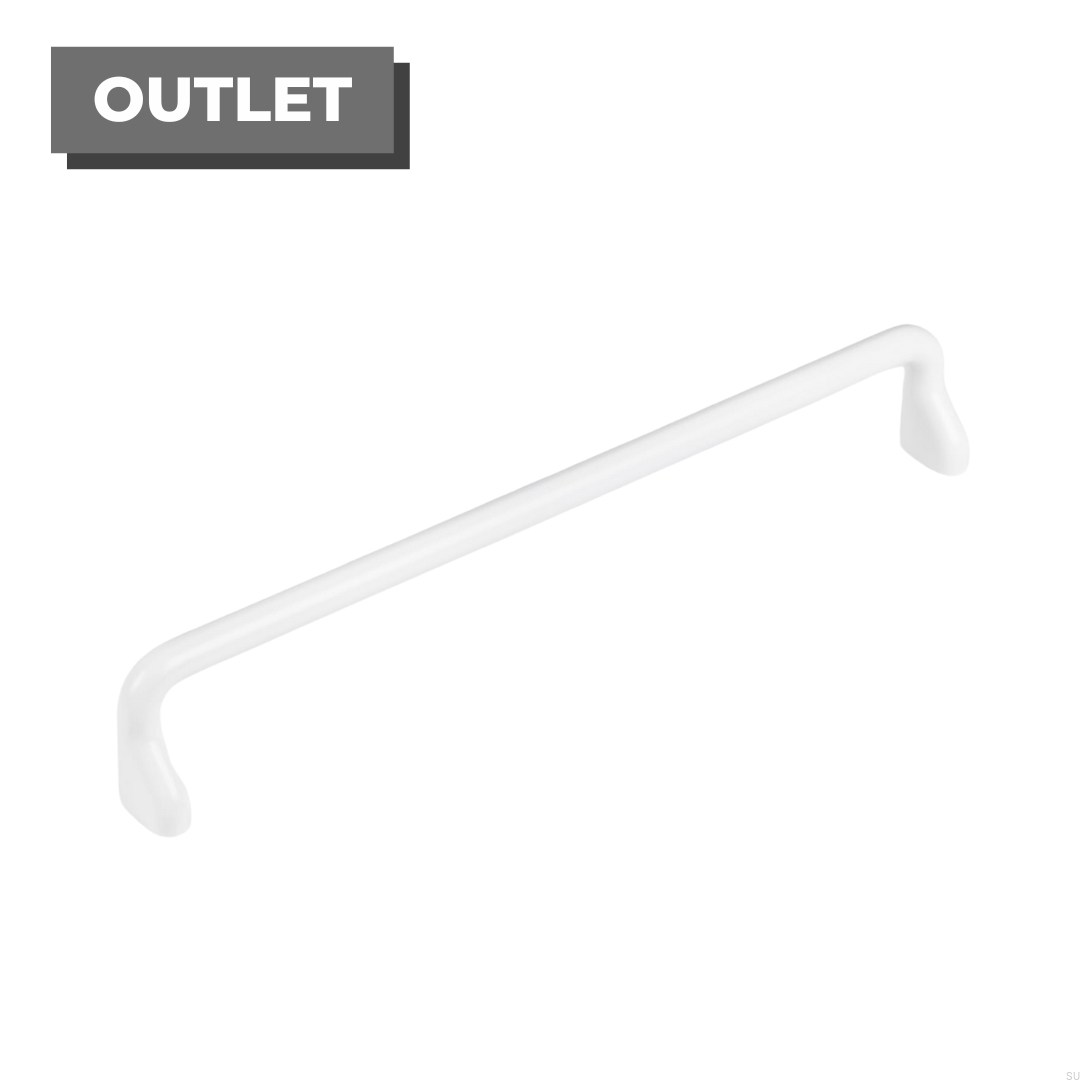 Maner pentru mobila Soft, finisaj alb mat, L 328 mm