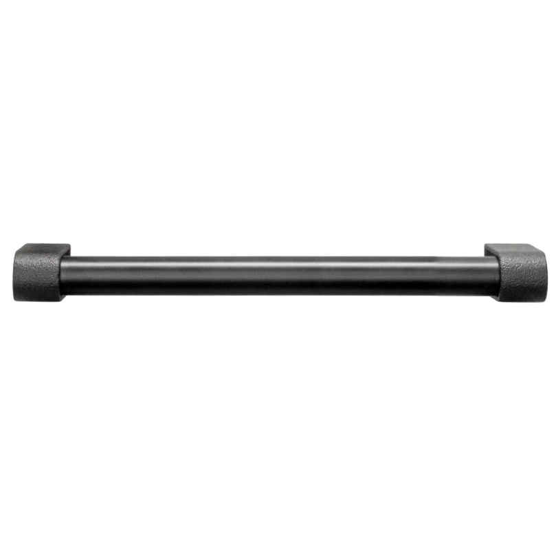 Maner pentru mobila Casey, finisaj negru lava texturat / negru mat, L:211 mm