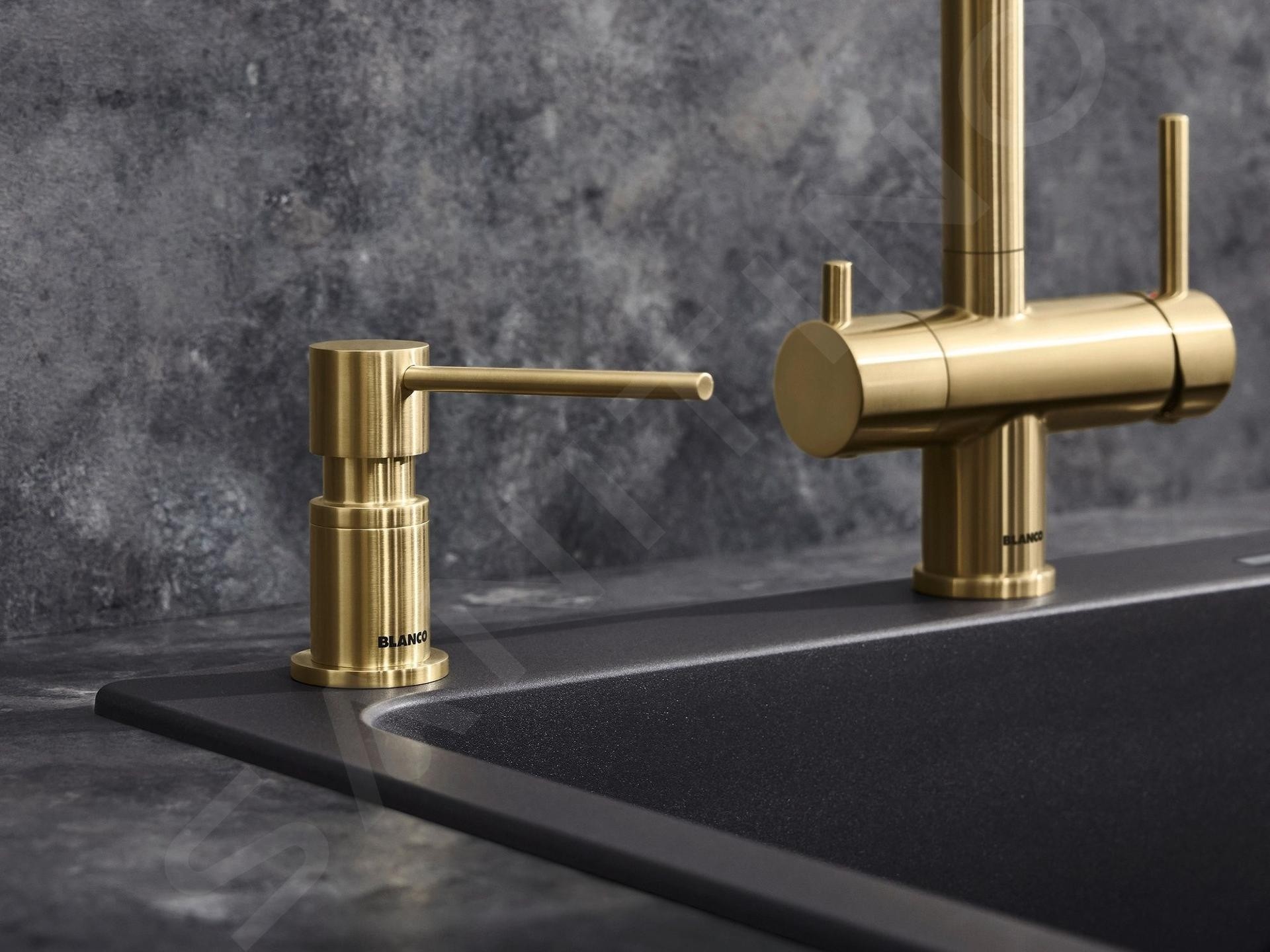 Dozator Bianco Lato Satin gold 