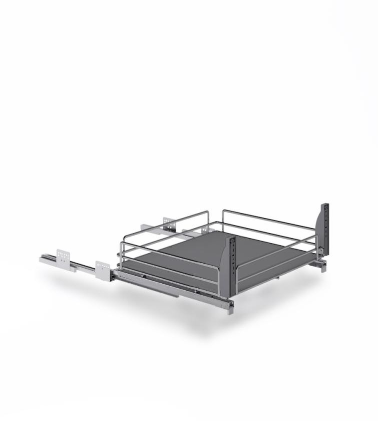 5202EY/45PT - Cos extractibil cu amortizor si extractie totala