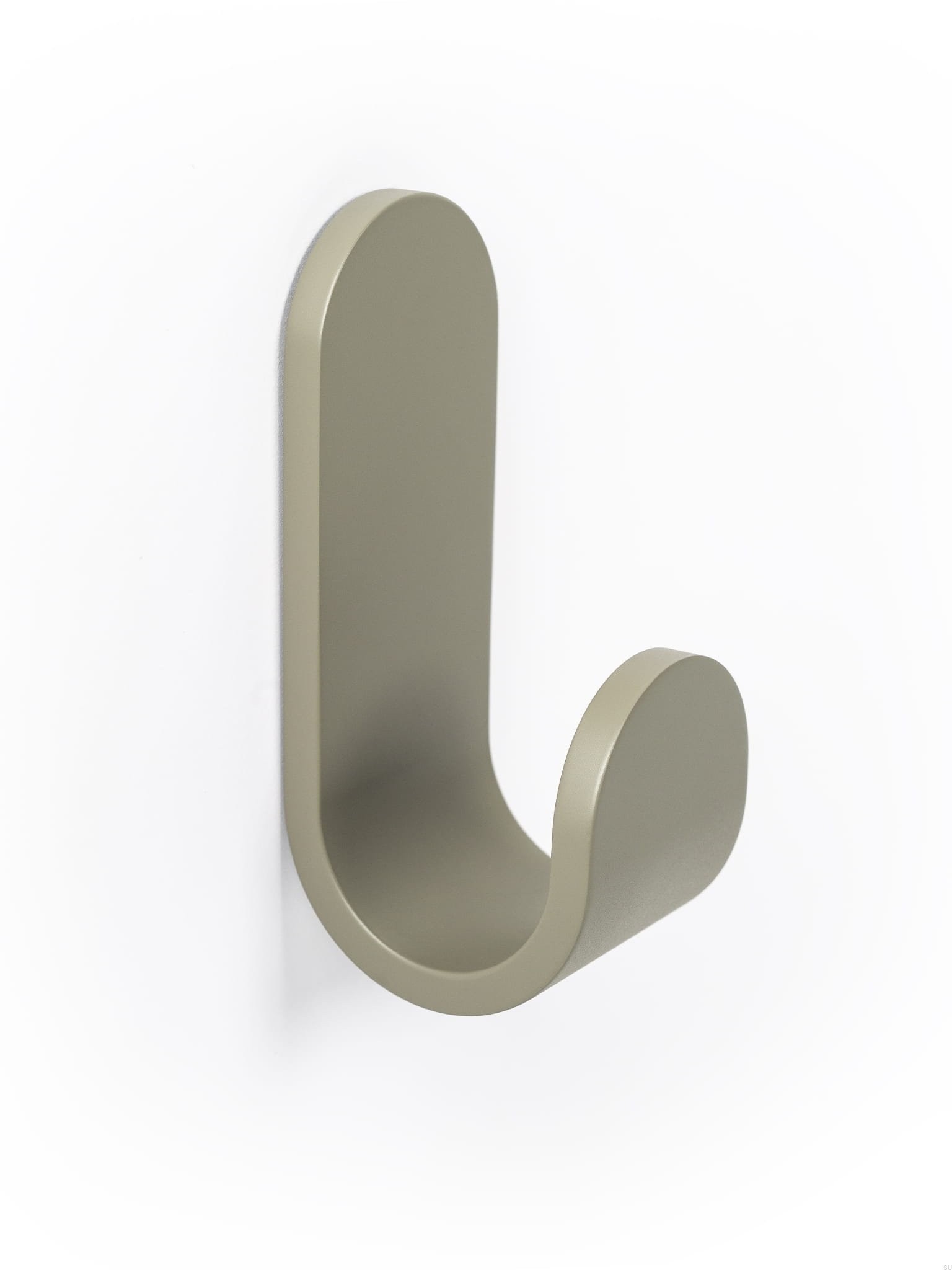 Agatatoare cuier Tok, finisaj gri muschi, 40x100x47 mm