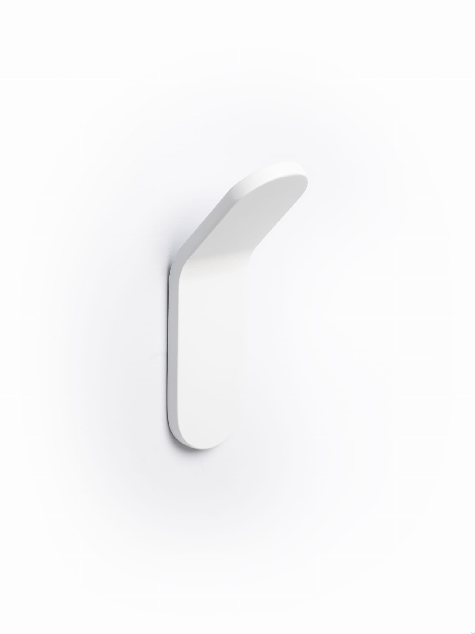 Agatatoare cuier Tik, finisaj alb mat, 25x80x30 mm