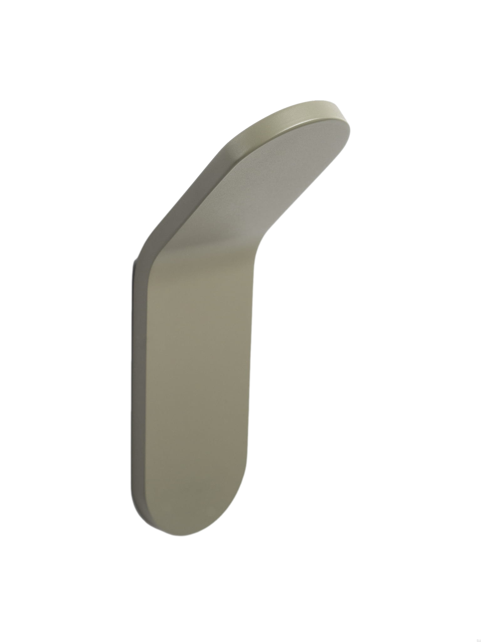 Agatatoare cuier Tik, finisaj gri muschi, 40x125x47 mm