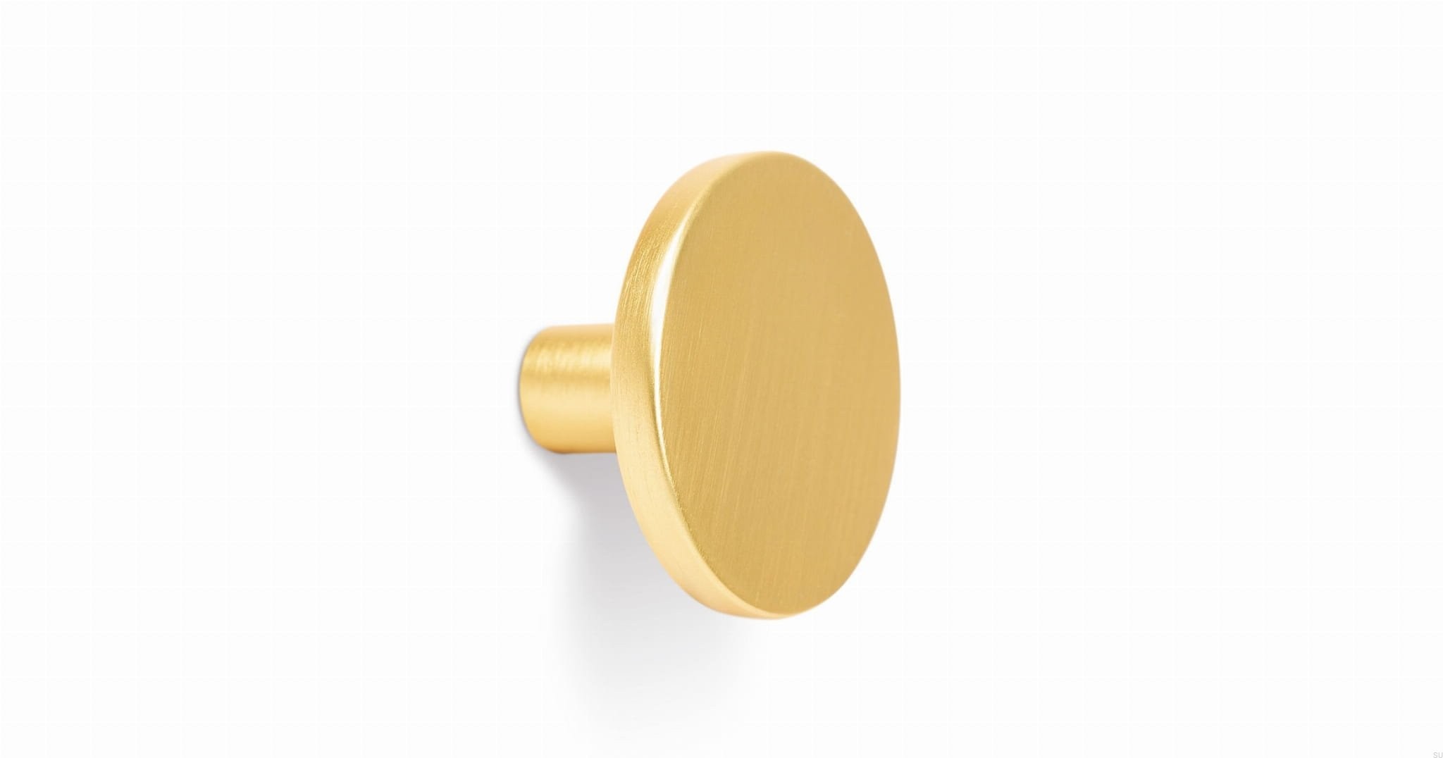 Agatatoare cuier Como, finisaj auriu periat, 41x25 mm
