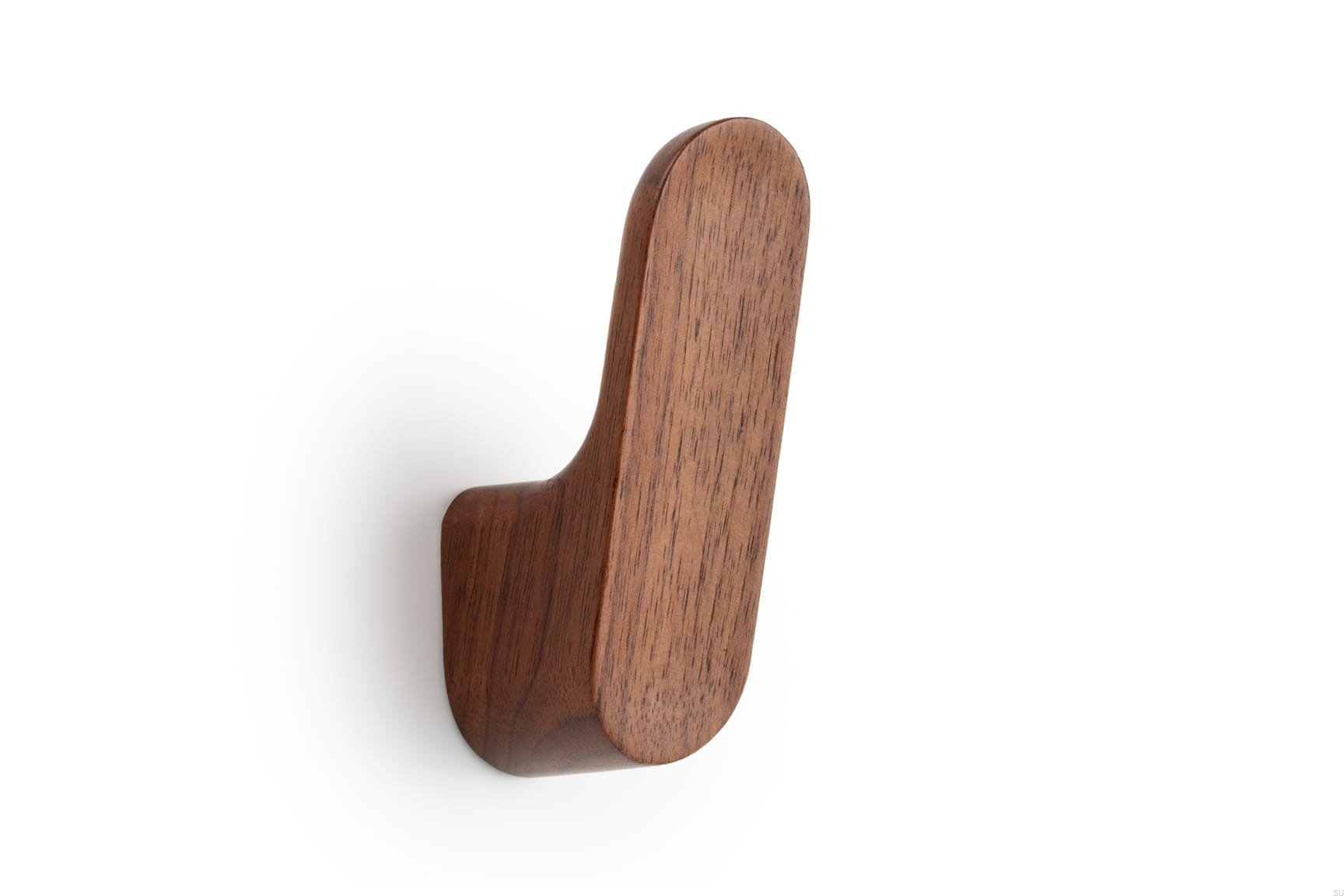 Agatatoare cuier Luv Wood, finisaj nuc, 82.2x28x49.7 mm