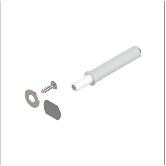956.1004 - TIP - ON pentru usi, versiune scurta, cu magnet - Set