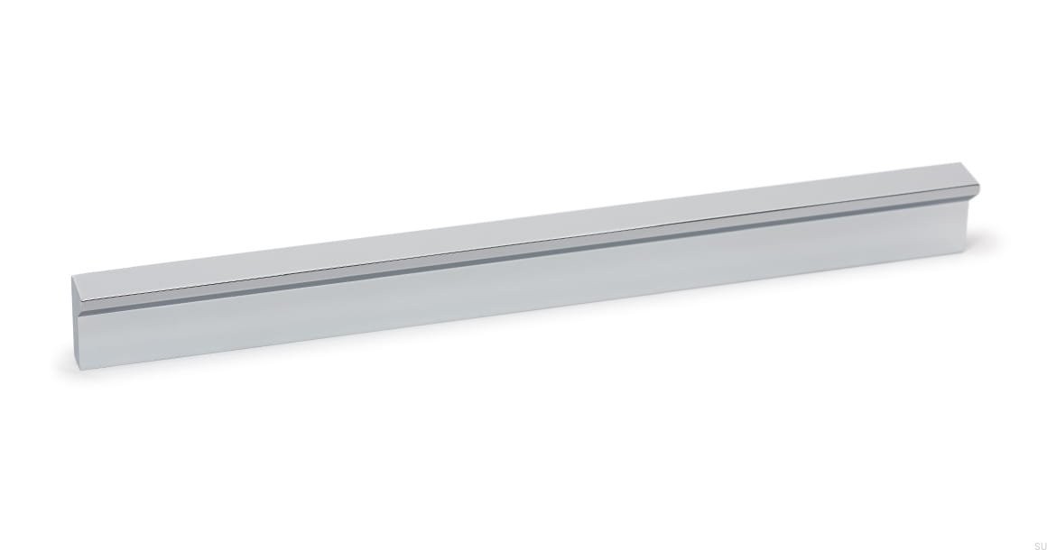 Maner pentru mobilier Angle, finisaj crom lucios, L 200 mm