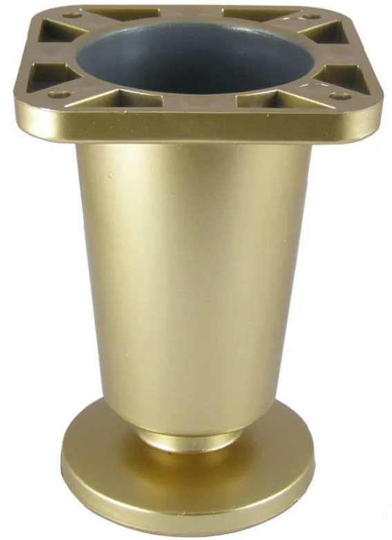 H080 Sedef Aur - Picior conic mobilier 