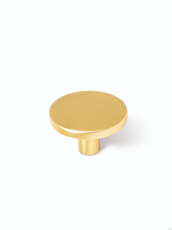 Buton pentru mobilier Como auriu periat