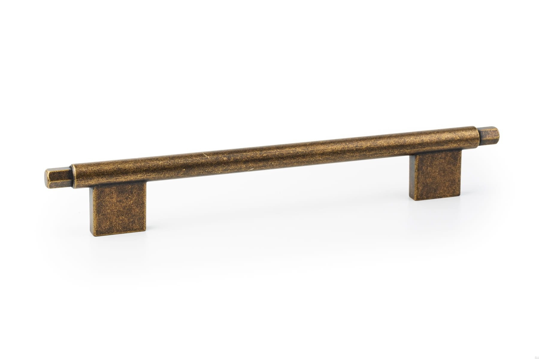 Maner pentru mobila Prisma, finisaj alama rustica, L: 272 mm