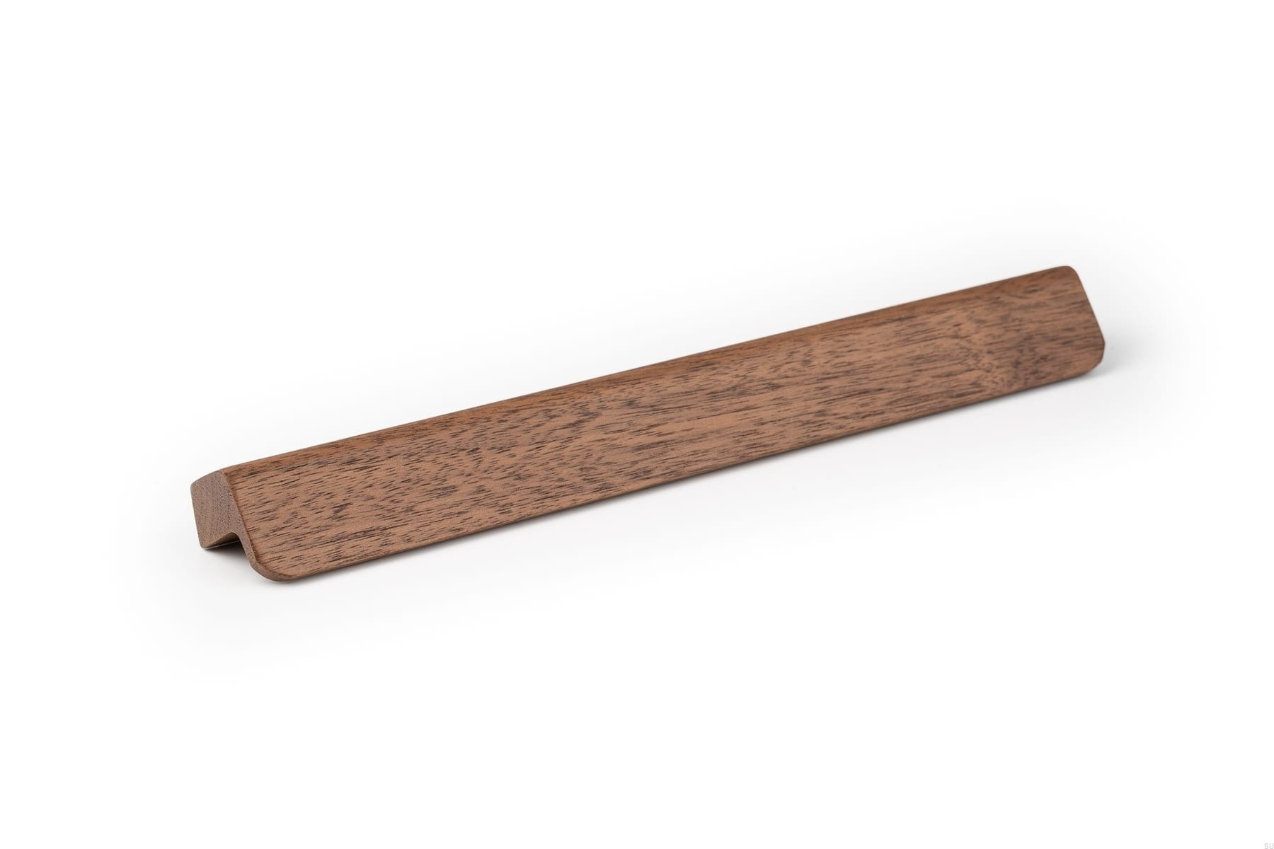 Maner pentru mobila Flapp Wood, finisaj nuc, L:200 mm