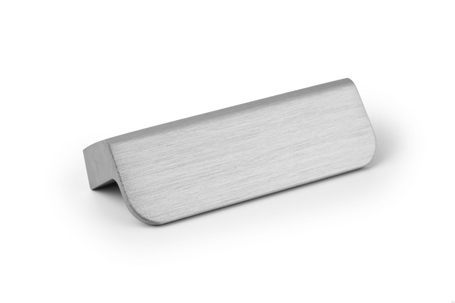 Maner pentru mobila Flapp Aluminium, finisaj otel inoxidabil, L:70 mm