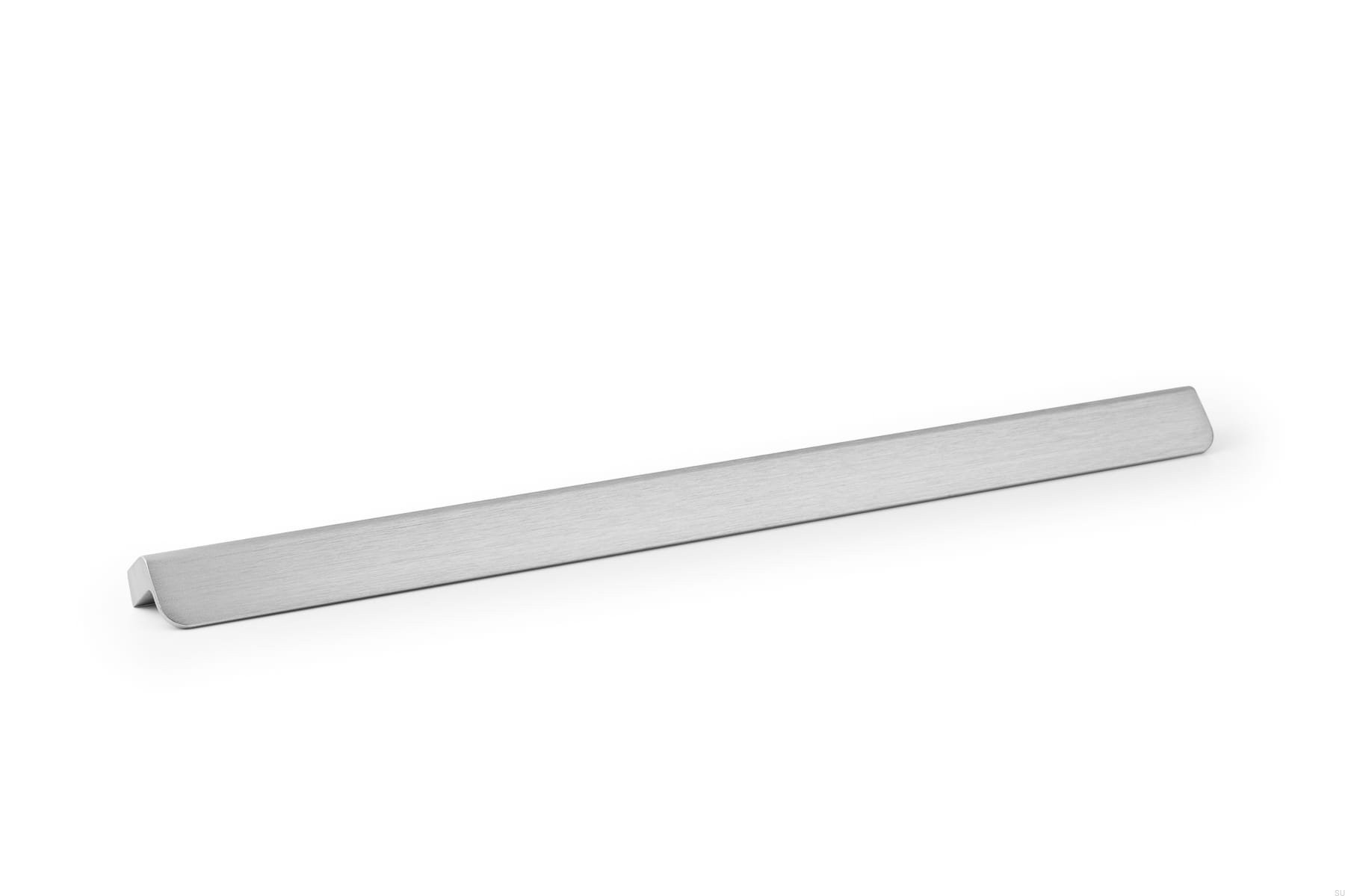 Maner pentru mobila Flapp Aluminium, finisaj otel inoxidabil, L:350 mm
