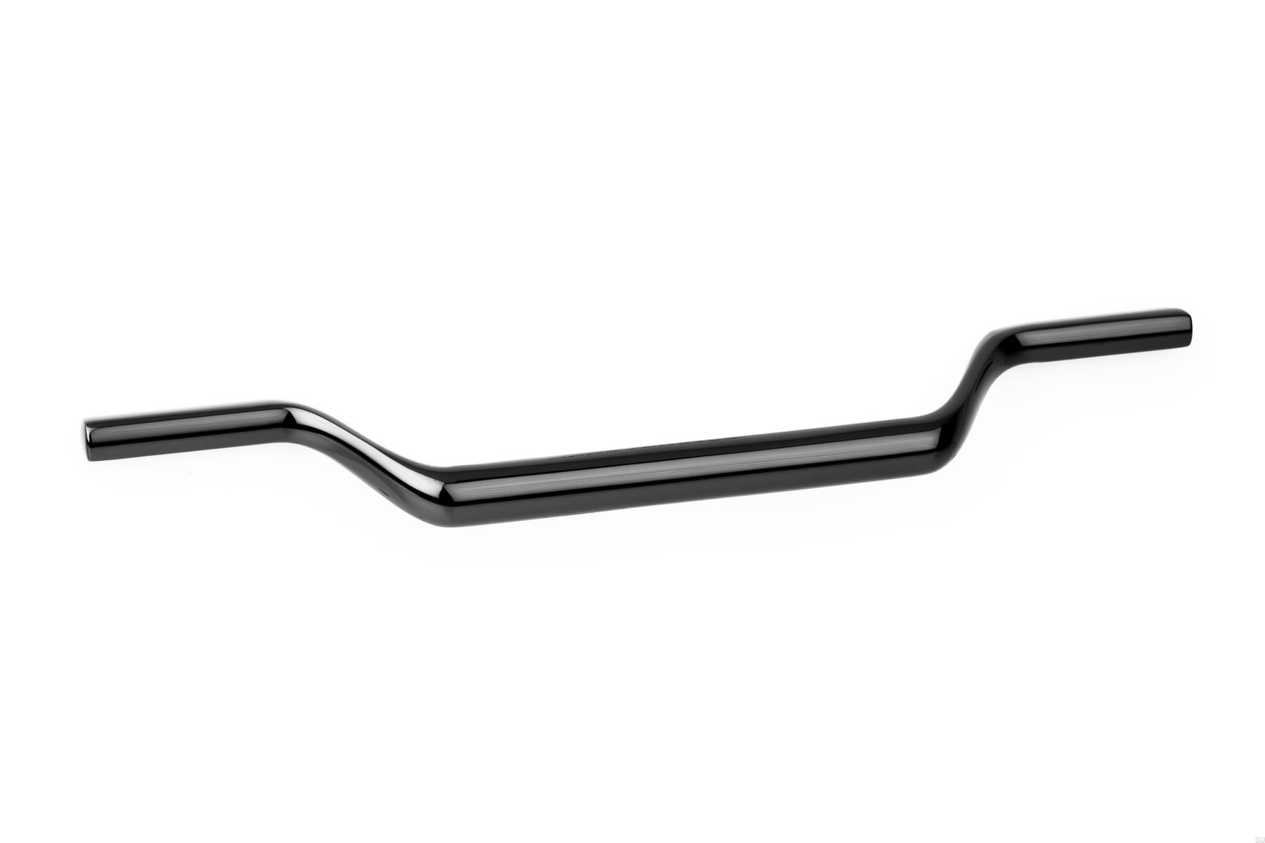 Maner pentru mobila Valley, finisaj nichel negru lustruit, L: 223 mm