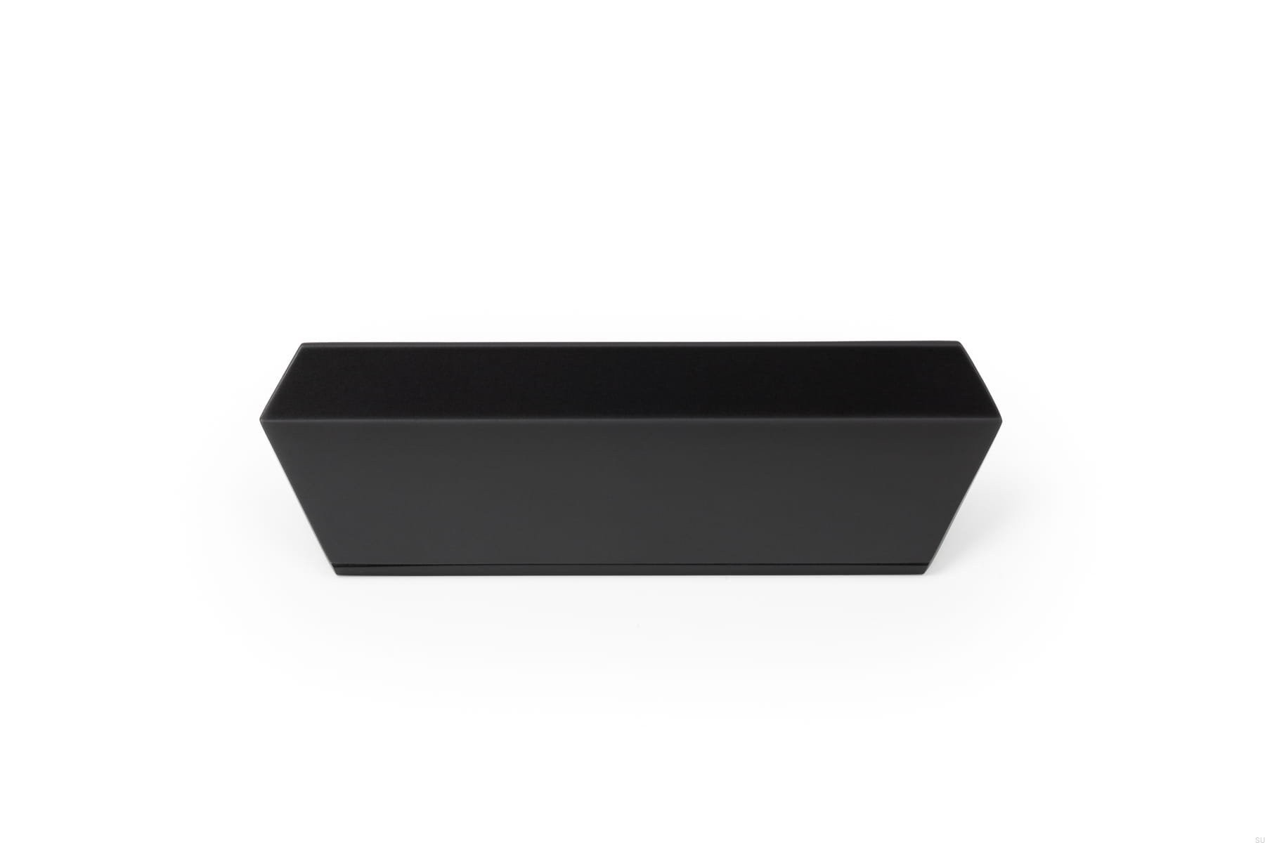 Maner pentru mobila Plié, finisaj negru mat, L: 114 mm