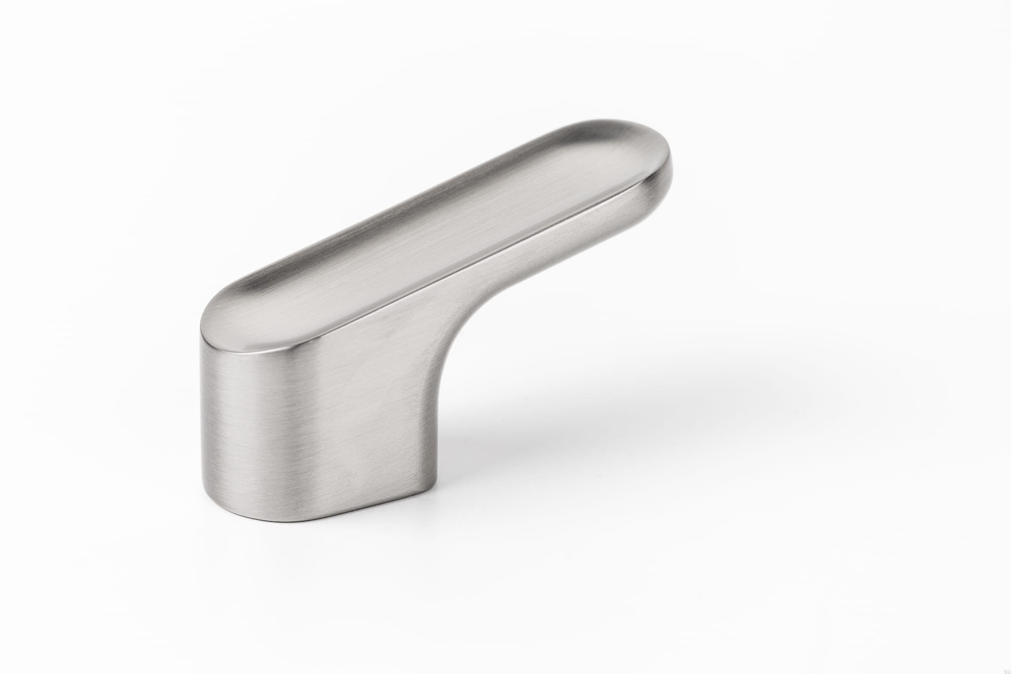 Buton pentru mobila Luv, finisaj nichel periat, L 51.2 mm