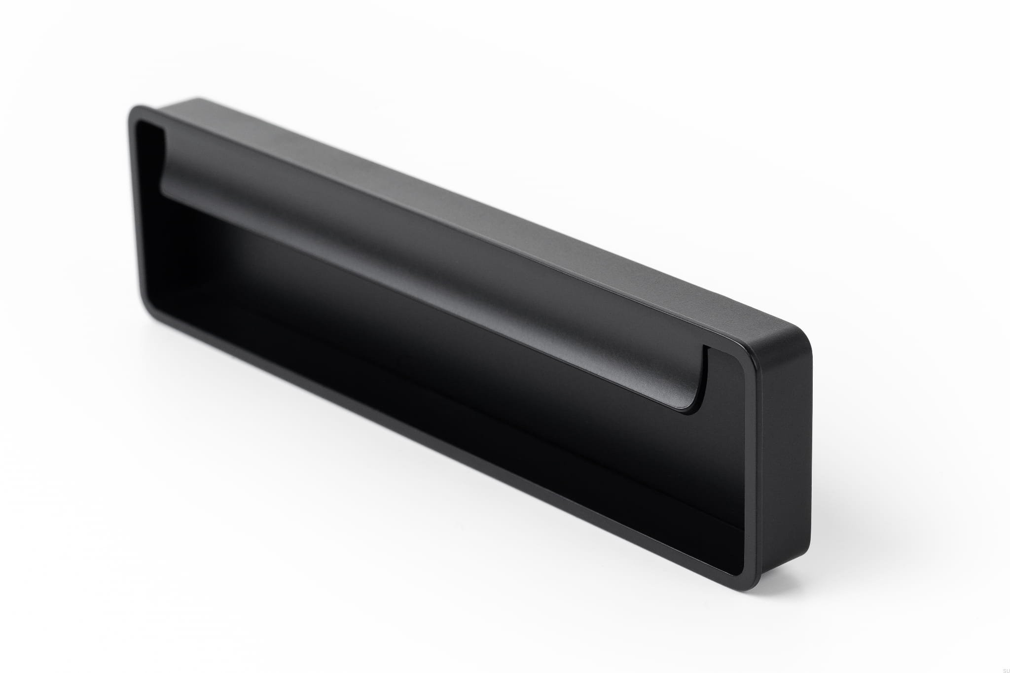 Maner pentru mobila Fold, finisaj negru mat, L 174 mm