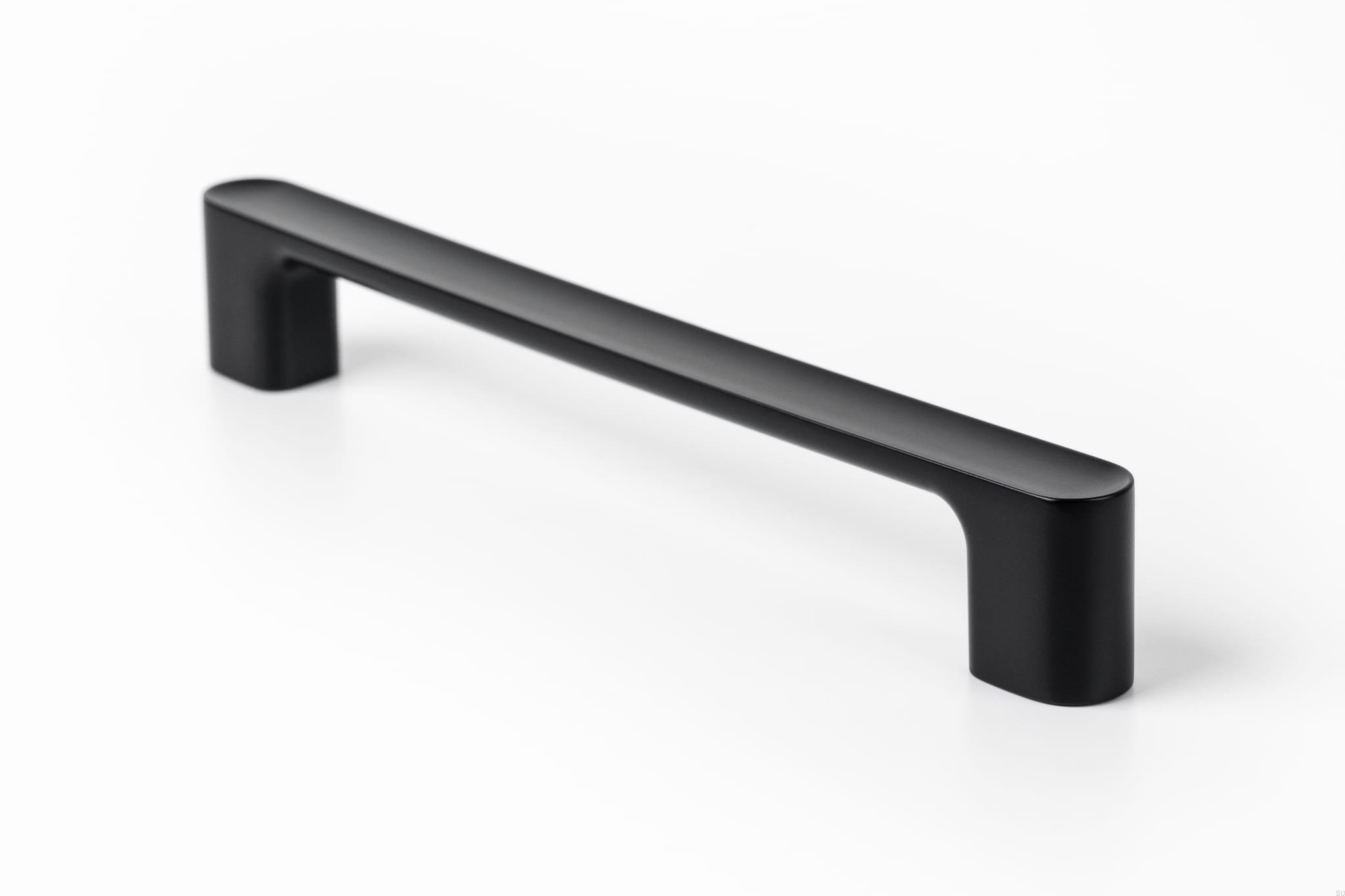 Maner pentru mobila Luv, finisaj negru mat, L 202 mm