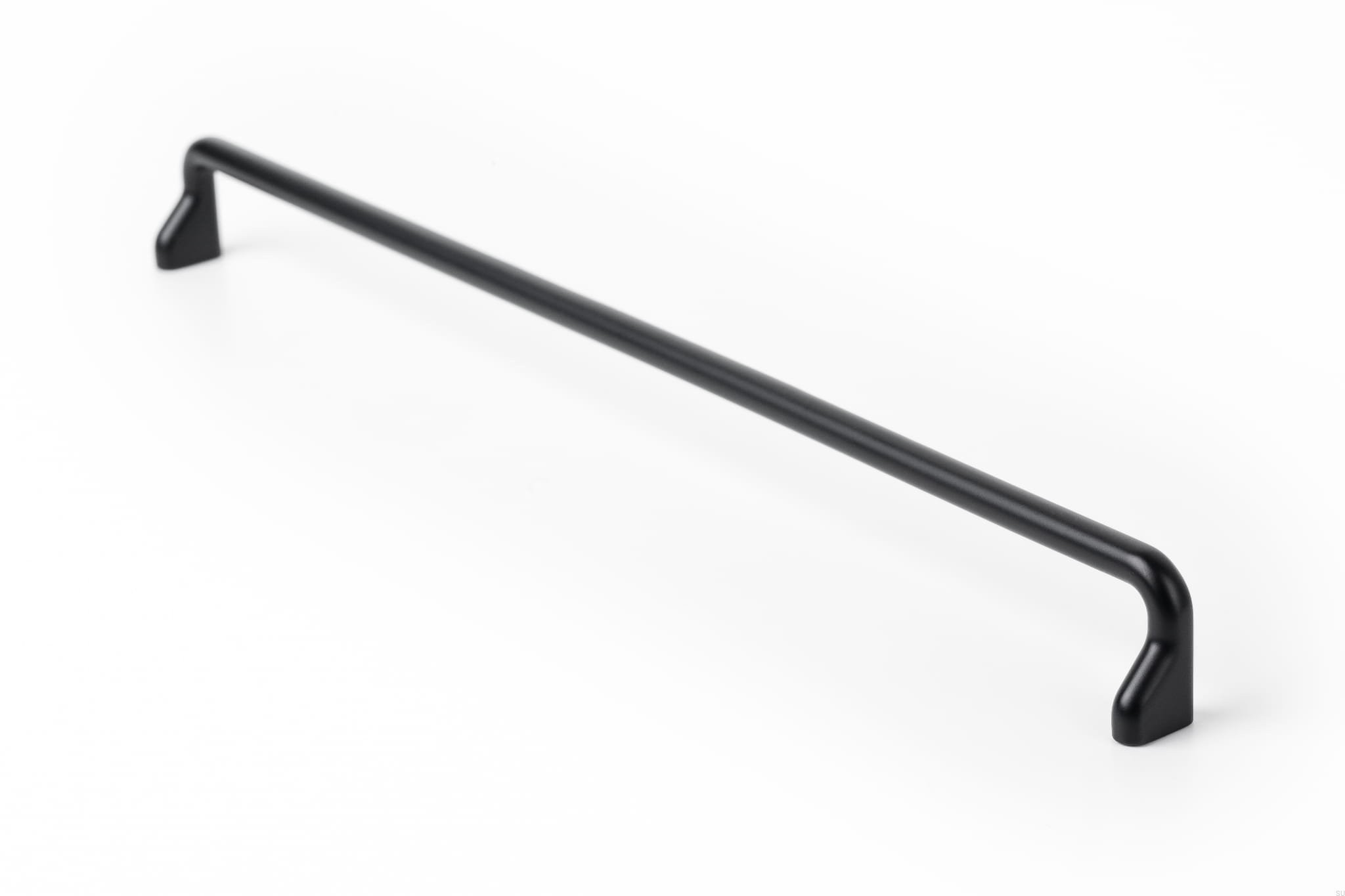 Maner pentru mobila Soft, finisaj negru mat, L 328 mm