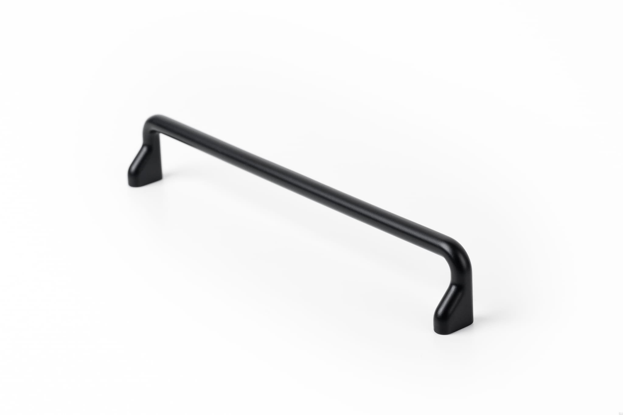 Maner pentru mobila Soft, finisaj negru mat, L 200 mm