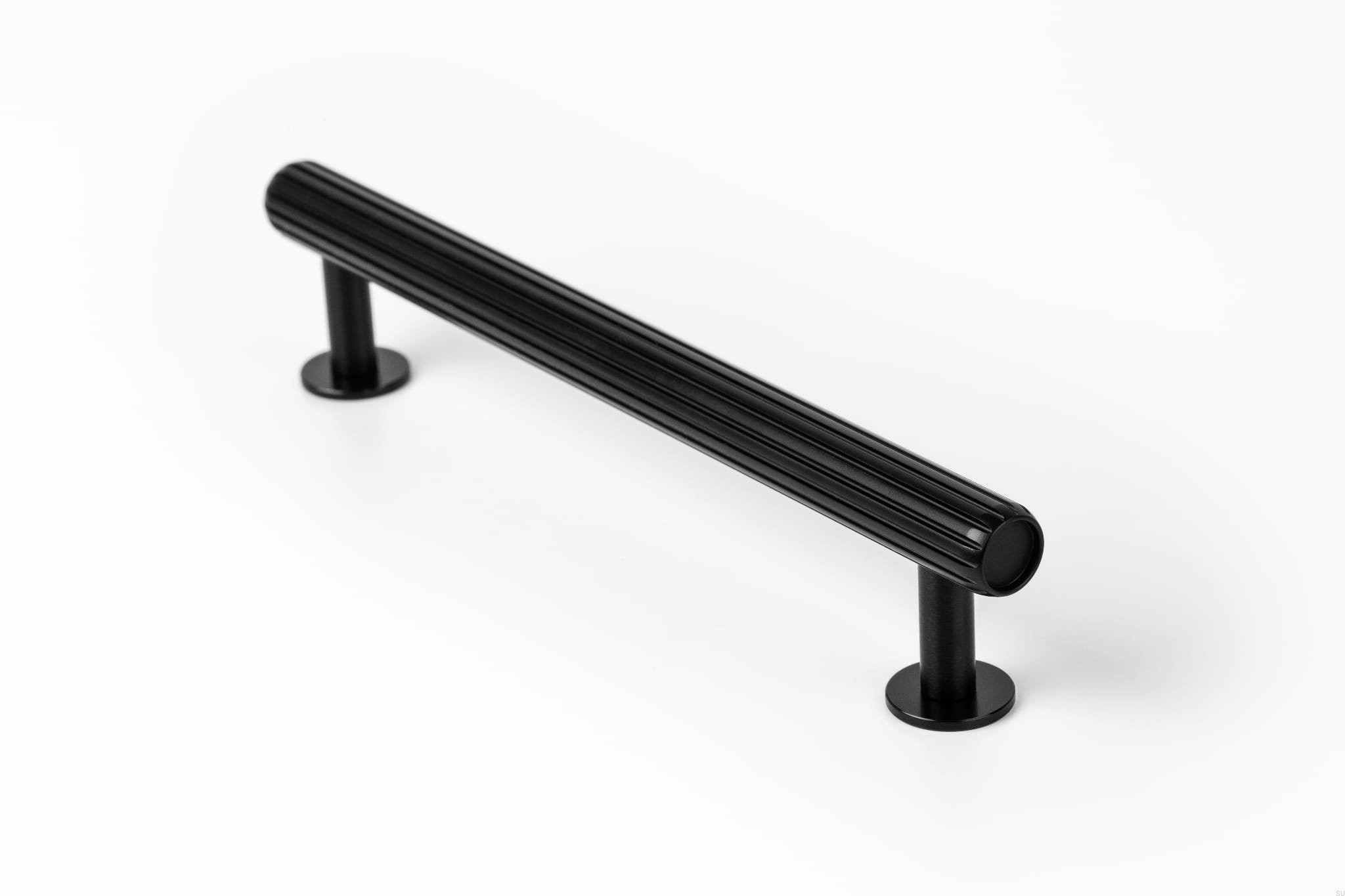 Maner pentru mobila Rille, finisaj negru periat, L 190 mm