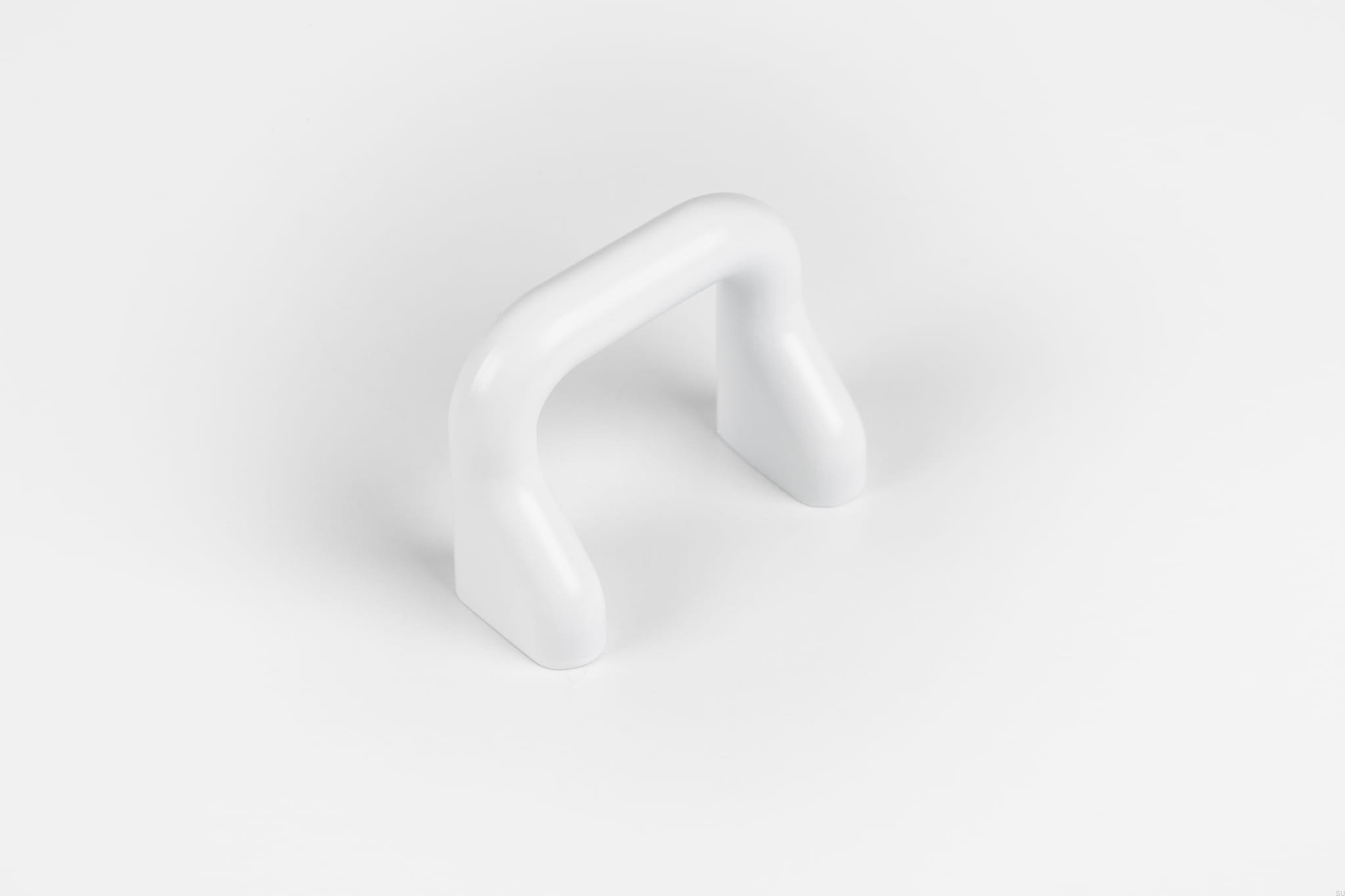 Maner pentru mobila Soft, finisaj alb mat, L 40 mm