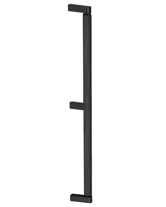 Maner lung pentru mobila Brooklyn, finisaj negru periat, L:1066 mm