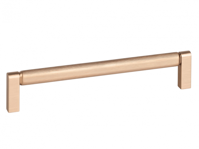 Maner pentru mobila Brooklyn, finisaj alama cava periata, L:170 mm