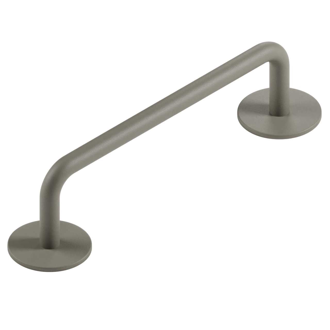 Maner pentru mobila Milano Viefe, finisaj gri muschi, L:121 mm