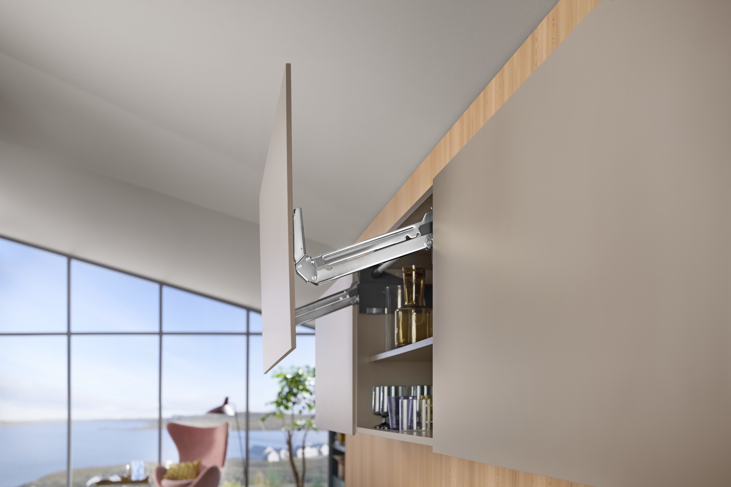 AVENTOS HL top G = 1.75 – 10.00 kg, H = 340 – 389 mm 