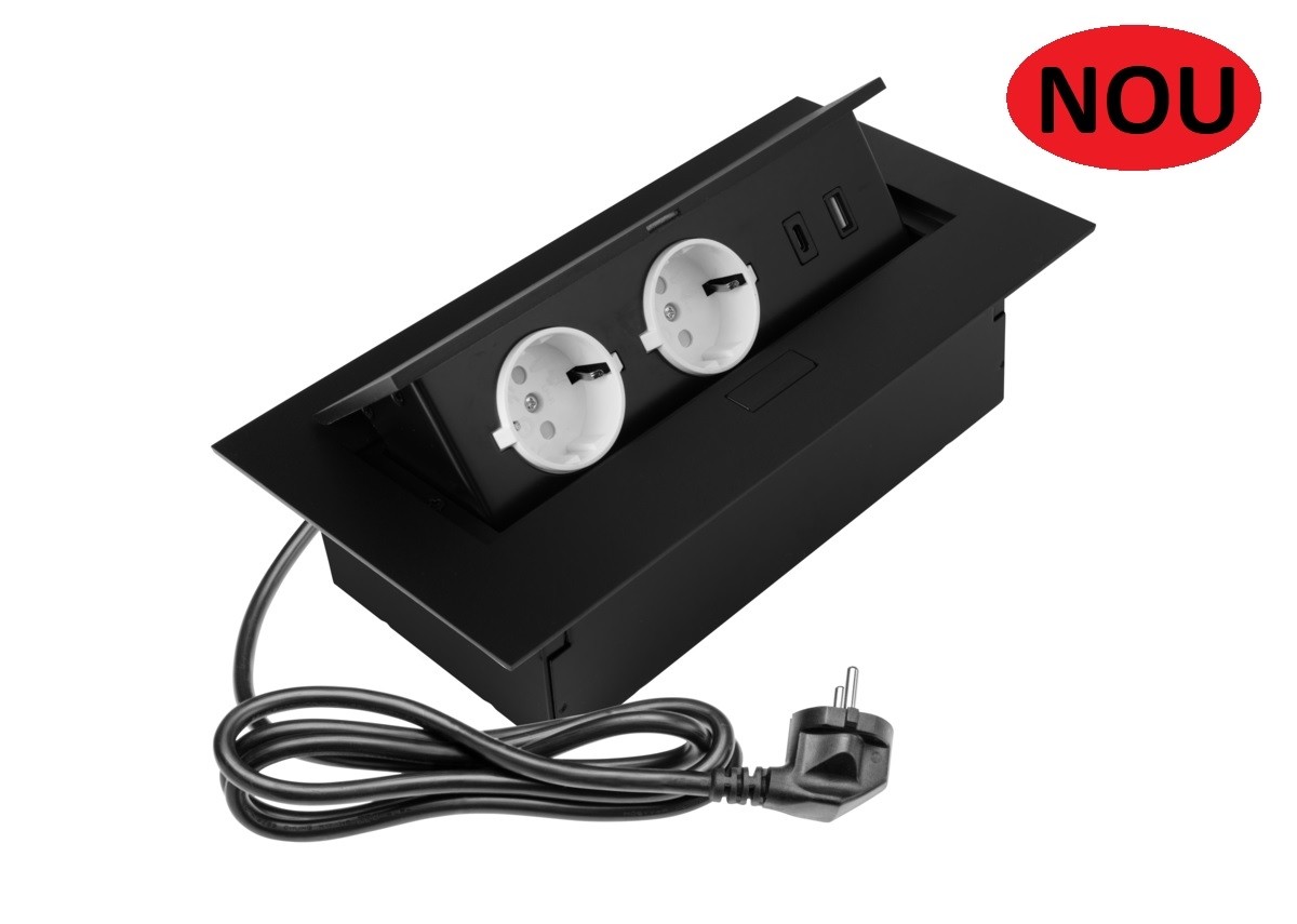 AE-PBU02GS-20N - Priza blat multifunctionala