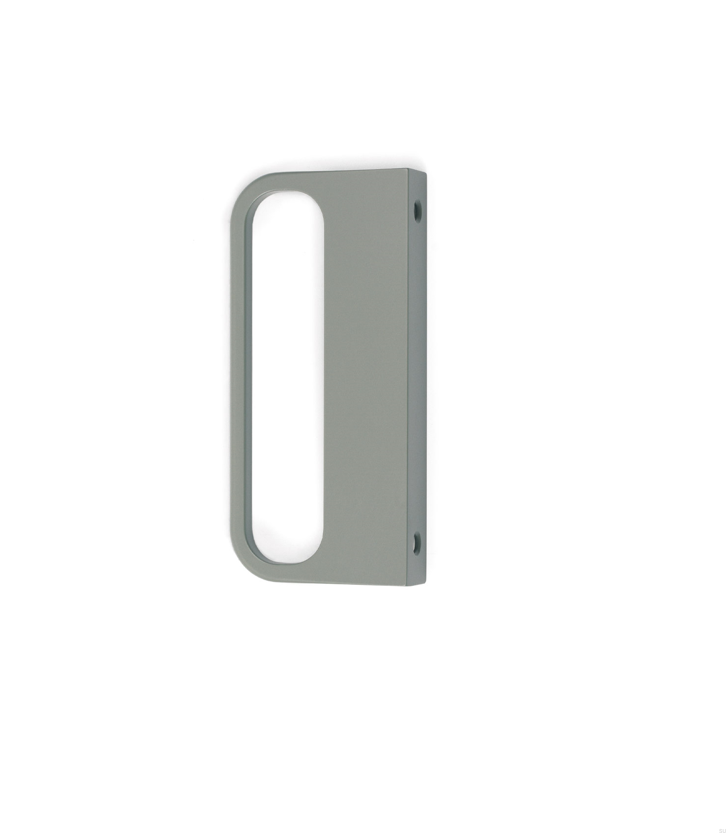 Maner pentru mobila Rim, finisaj gri muschi, L 120 mm