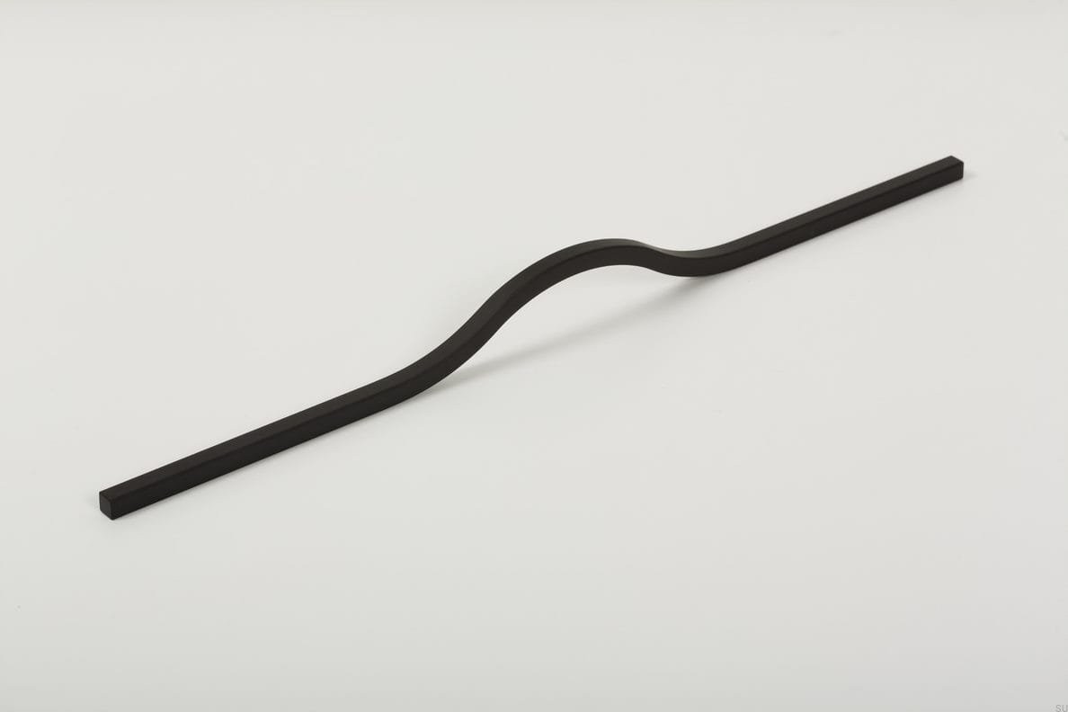 Maner pentru mobilier Brave negru mat, L= 600 mm