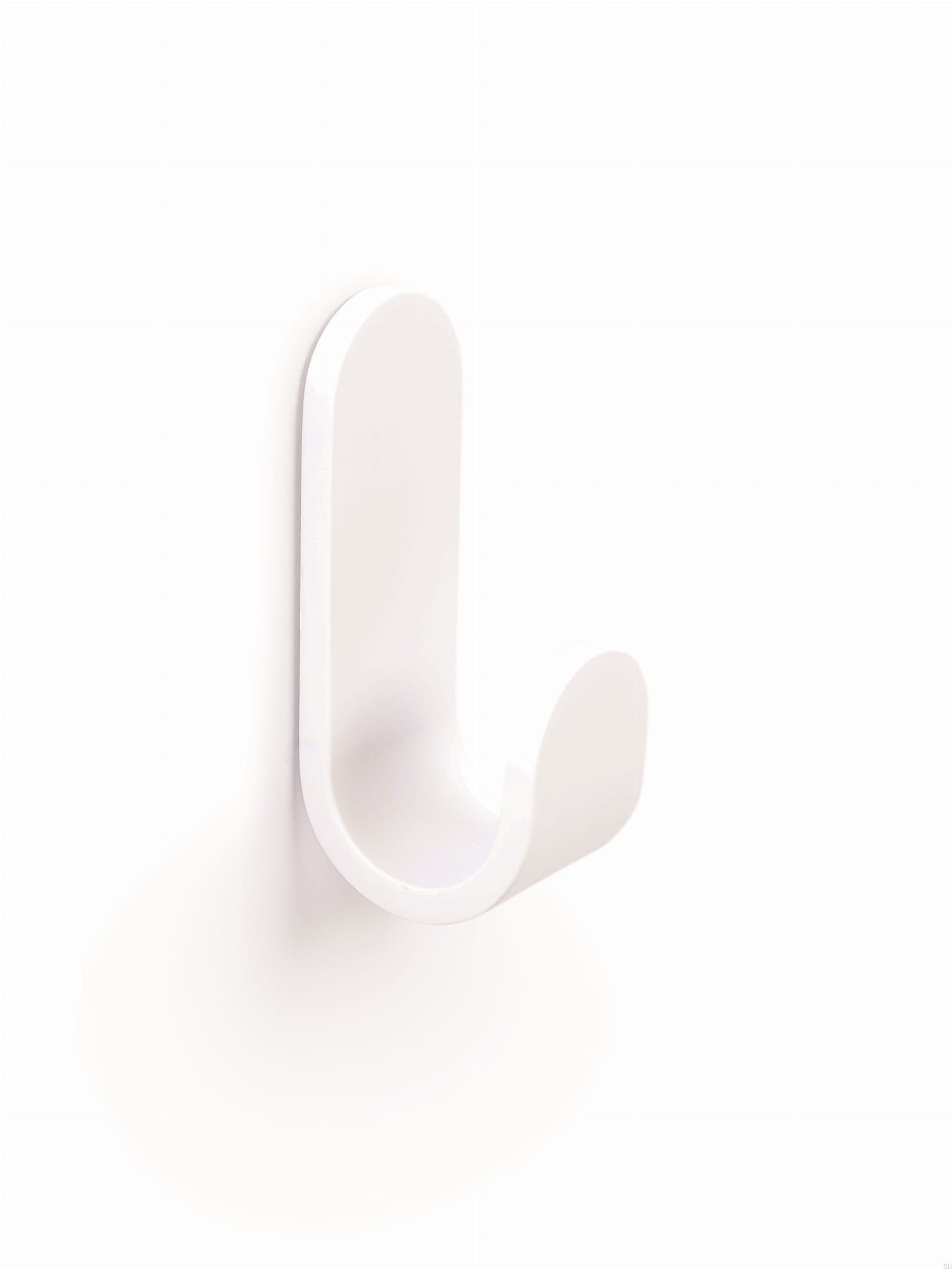 Agatatoare cuier Tok, finisaj alb mat, 25x65x30 mm