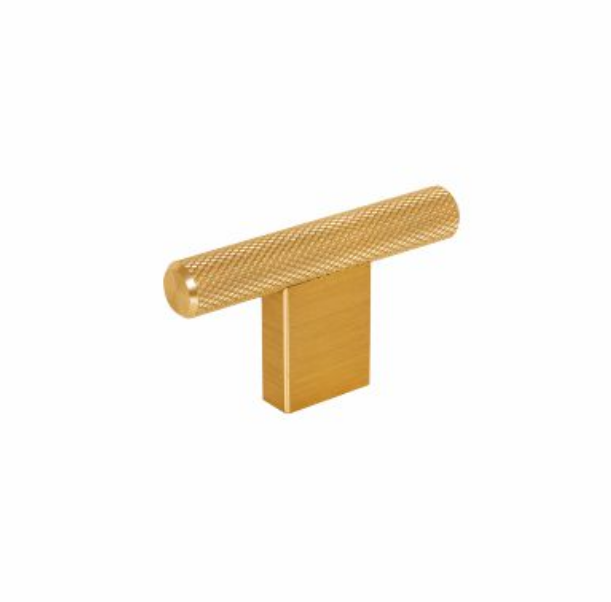 Maner pentru mobila Graf Mini, finisaj alama intunecata periata, L:60 mm